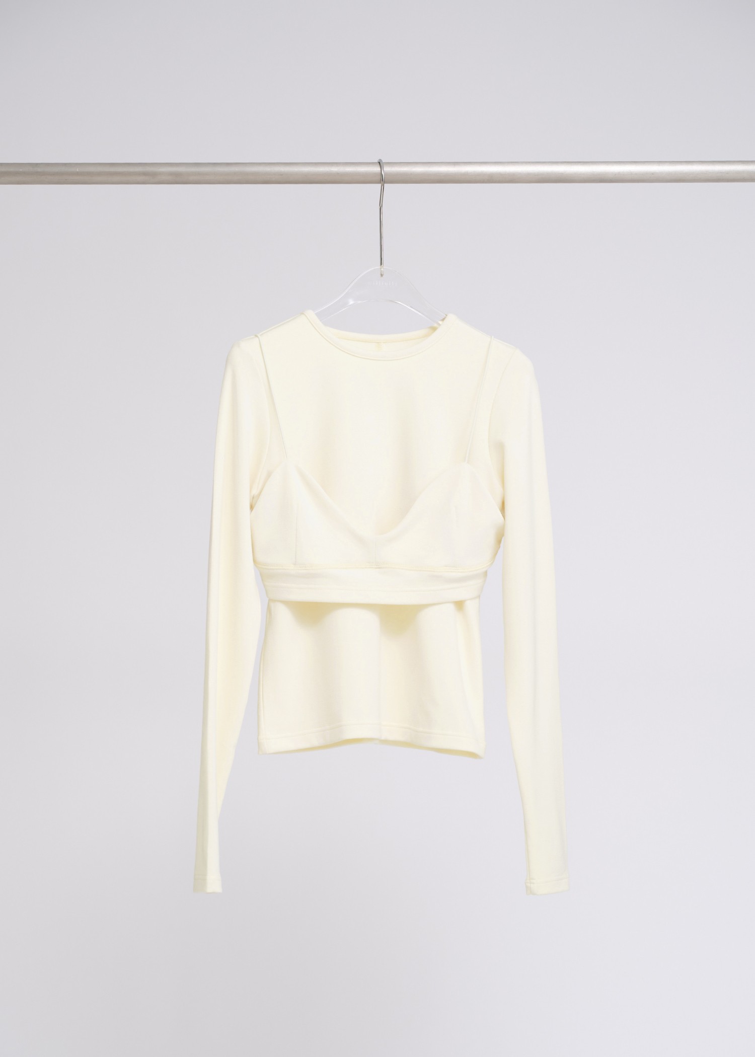 smooth decoration stitch long T