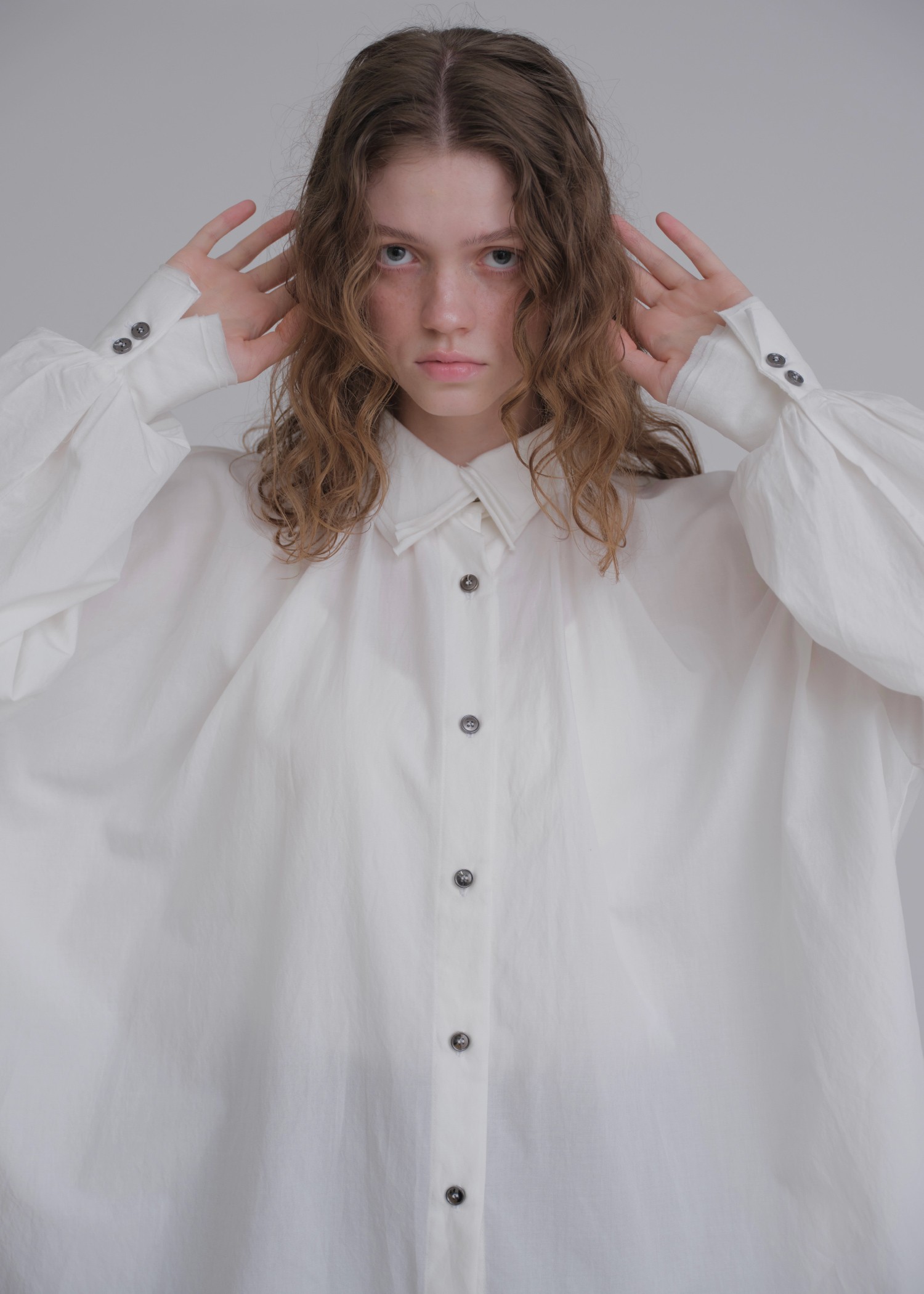 collar & cuffs triple layered over SH
