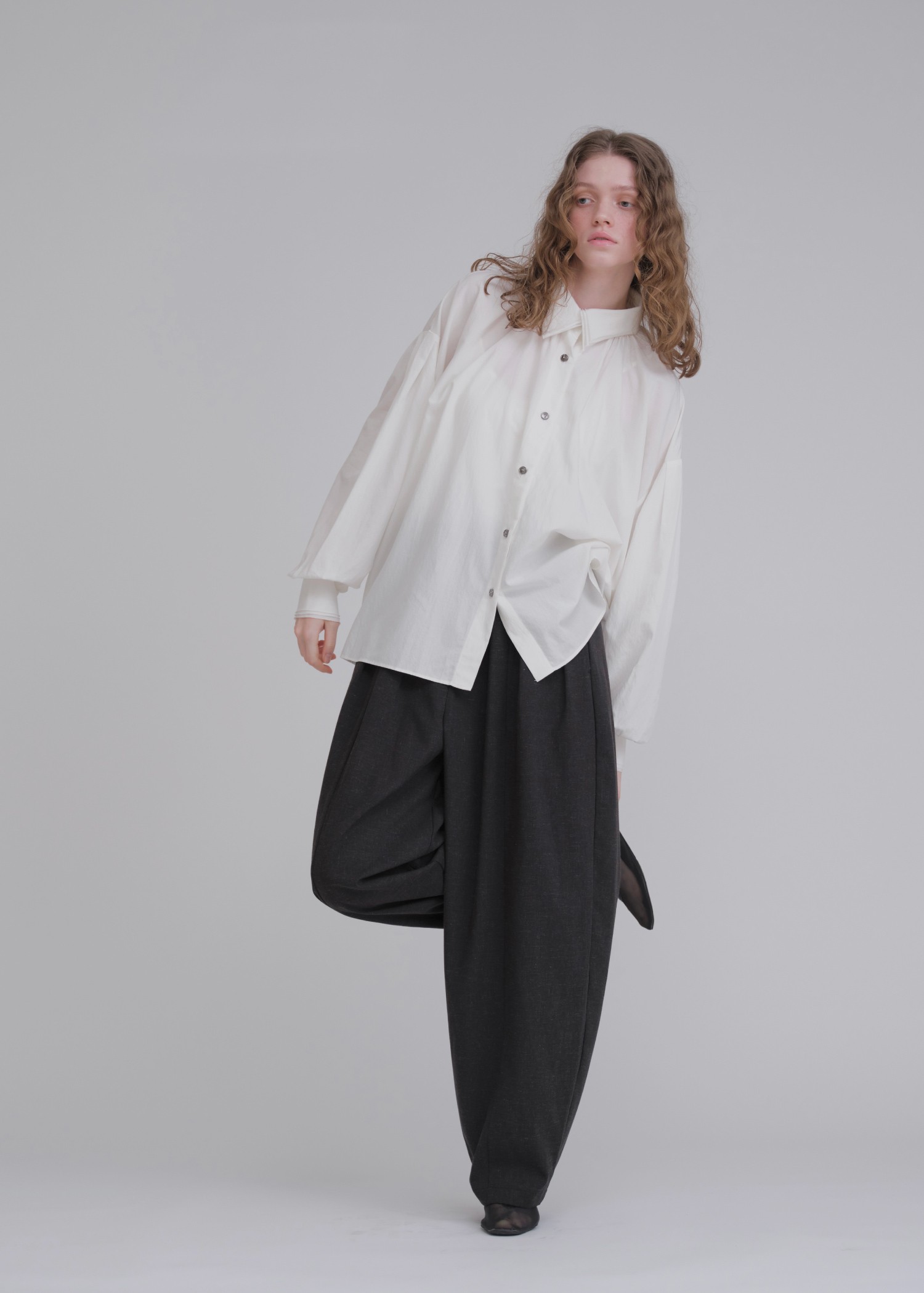 collar & cuffs triple layered over SH