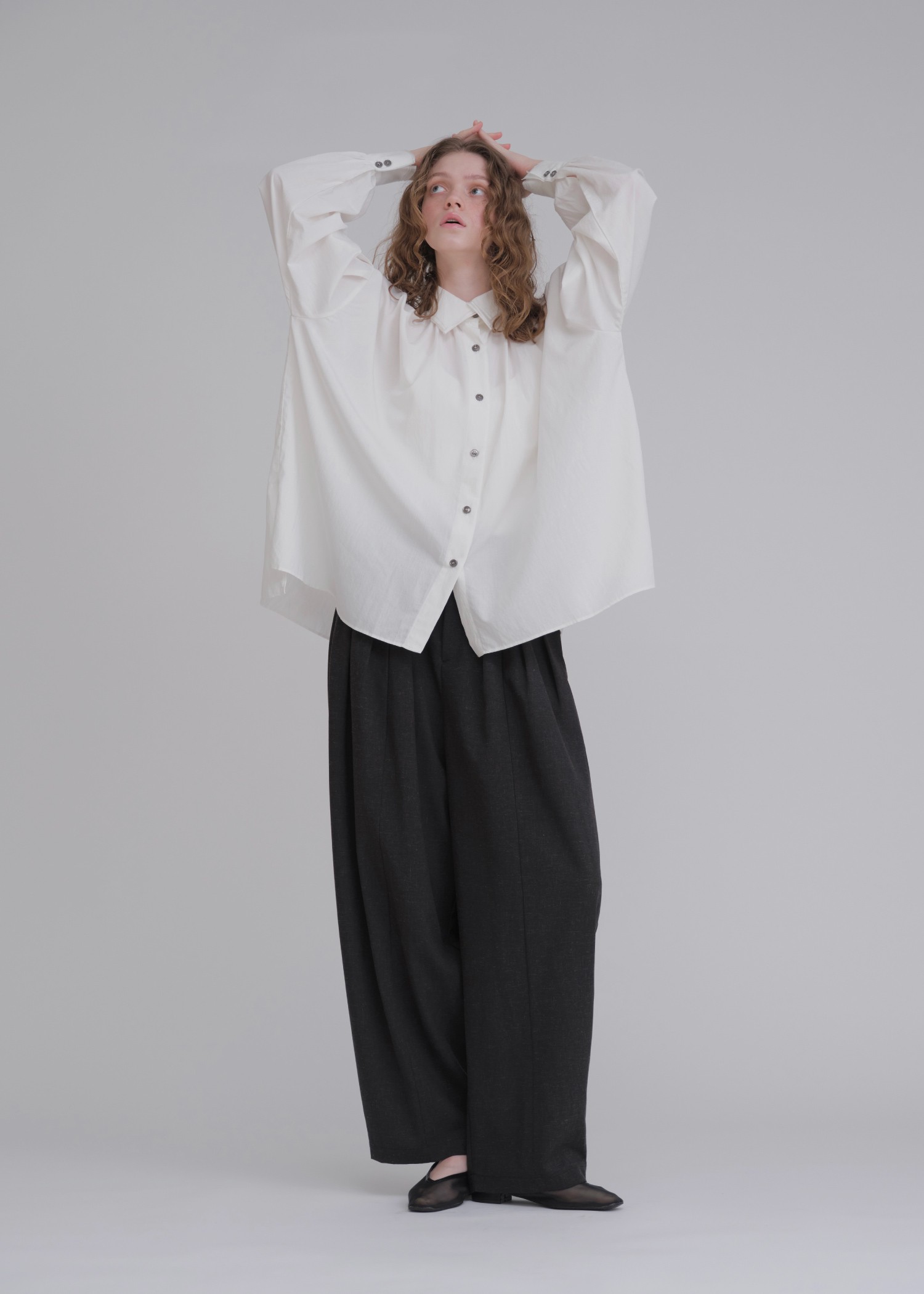 collar & cuffs triple layered over SH