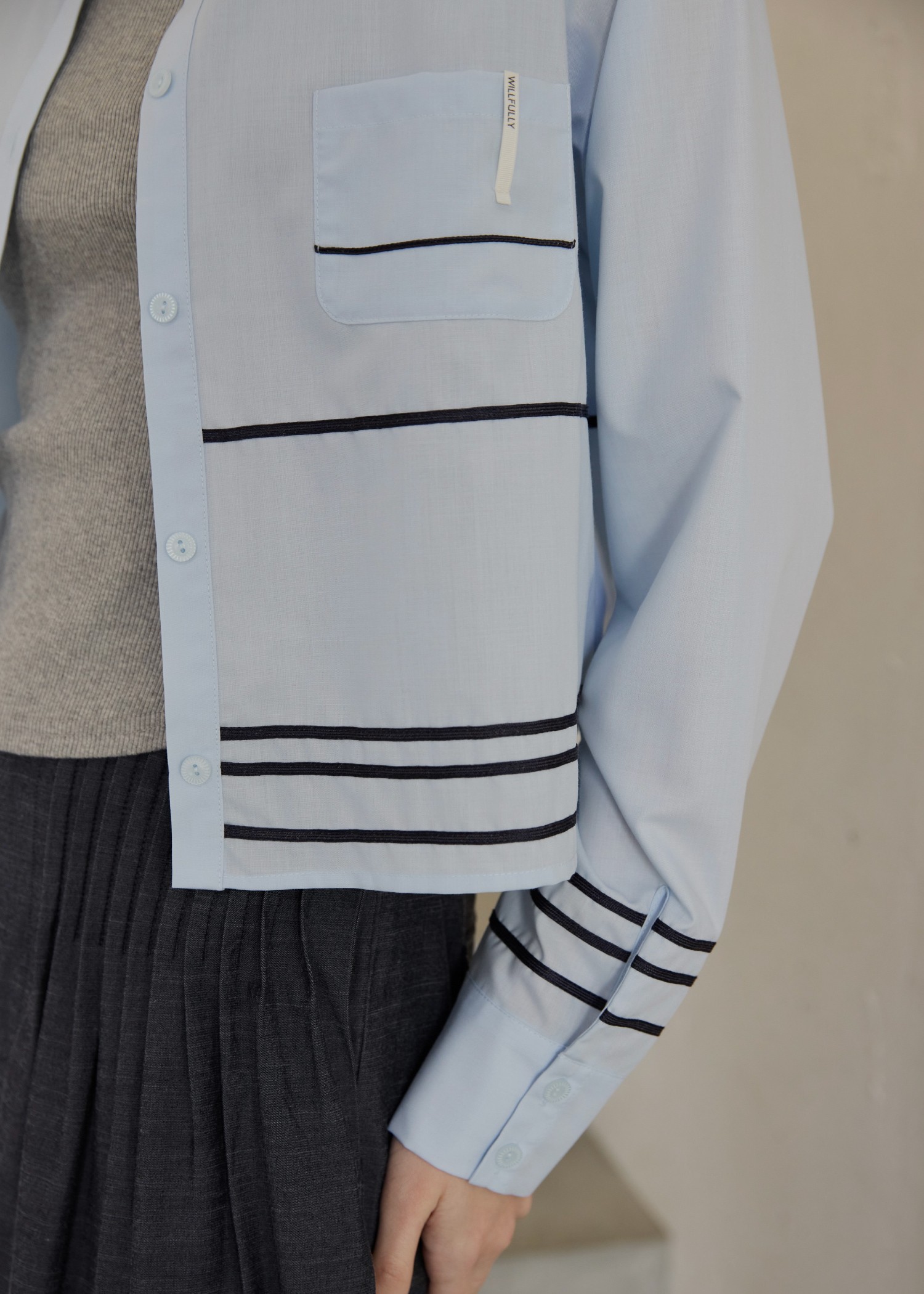 cord embroidery line short SH