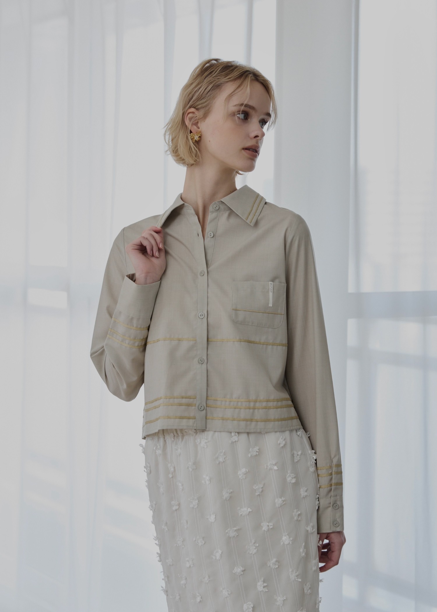 cord embroidery line short SH