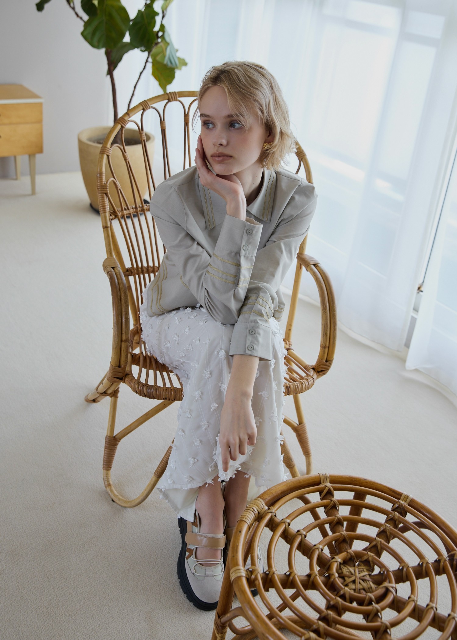 cord embroidery line short SH