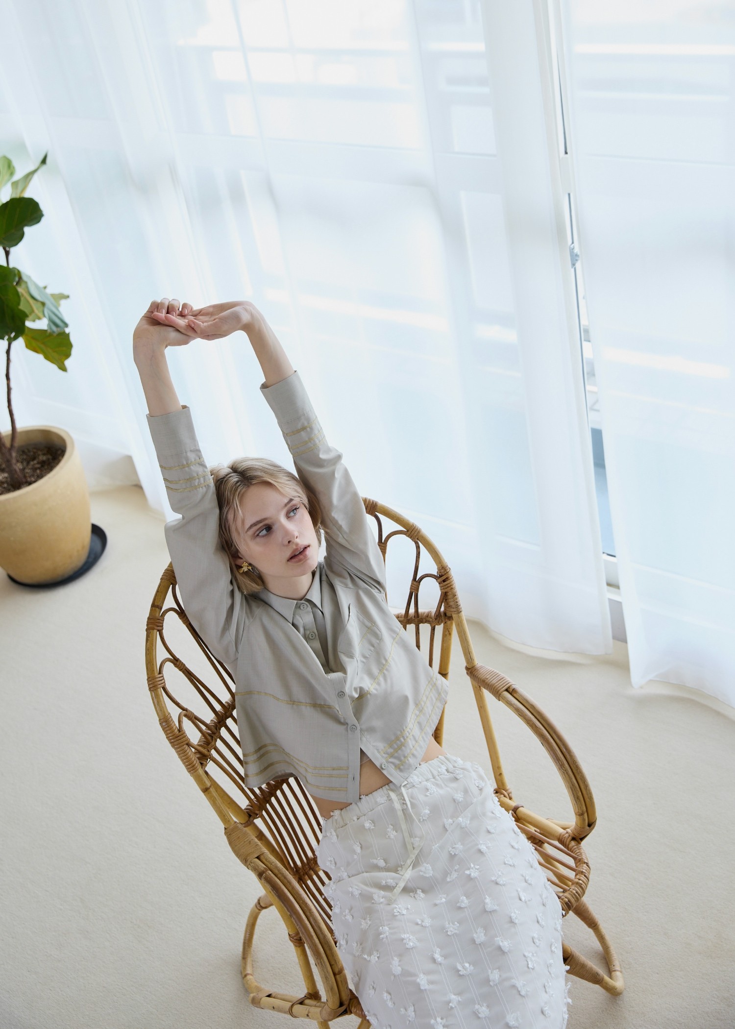 cord embroidery line short SH