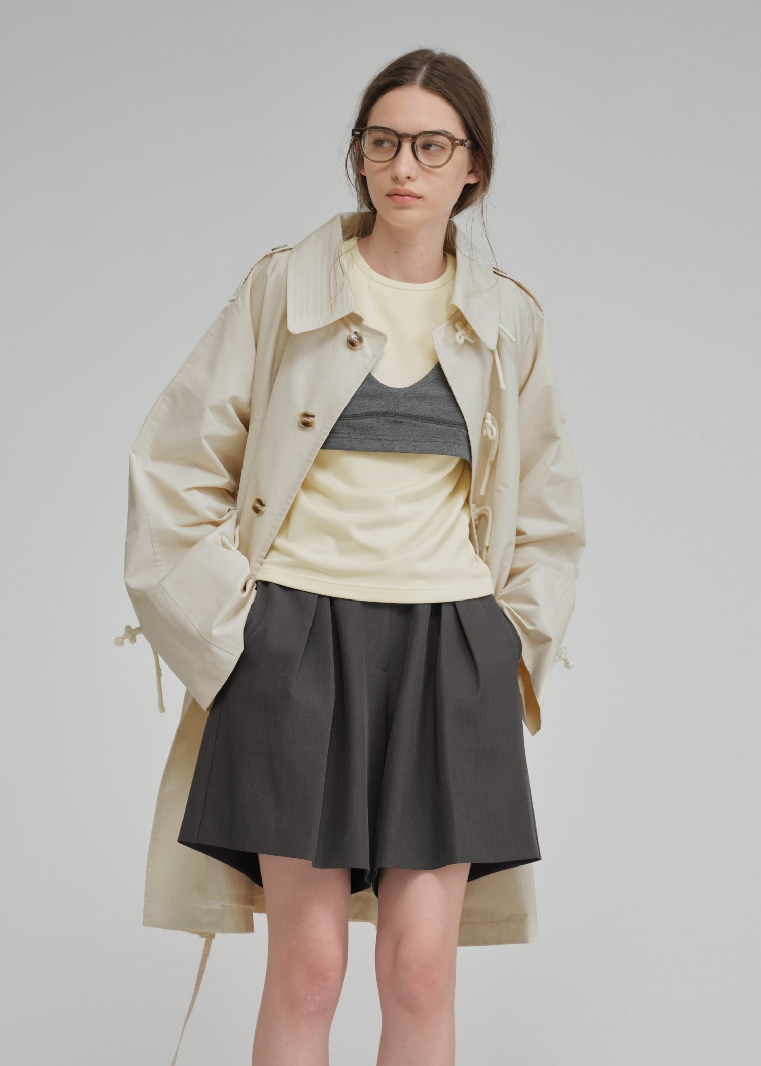 decoration stitch smooth bustier