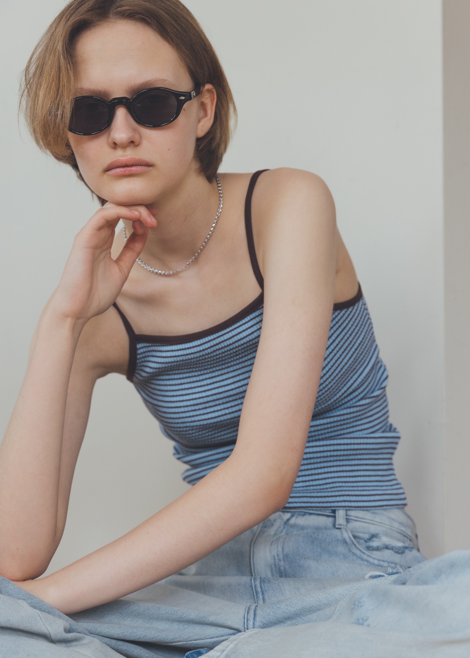 border bi color camisole