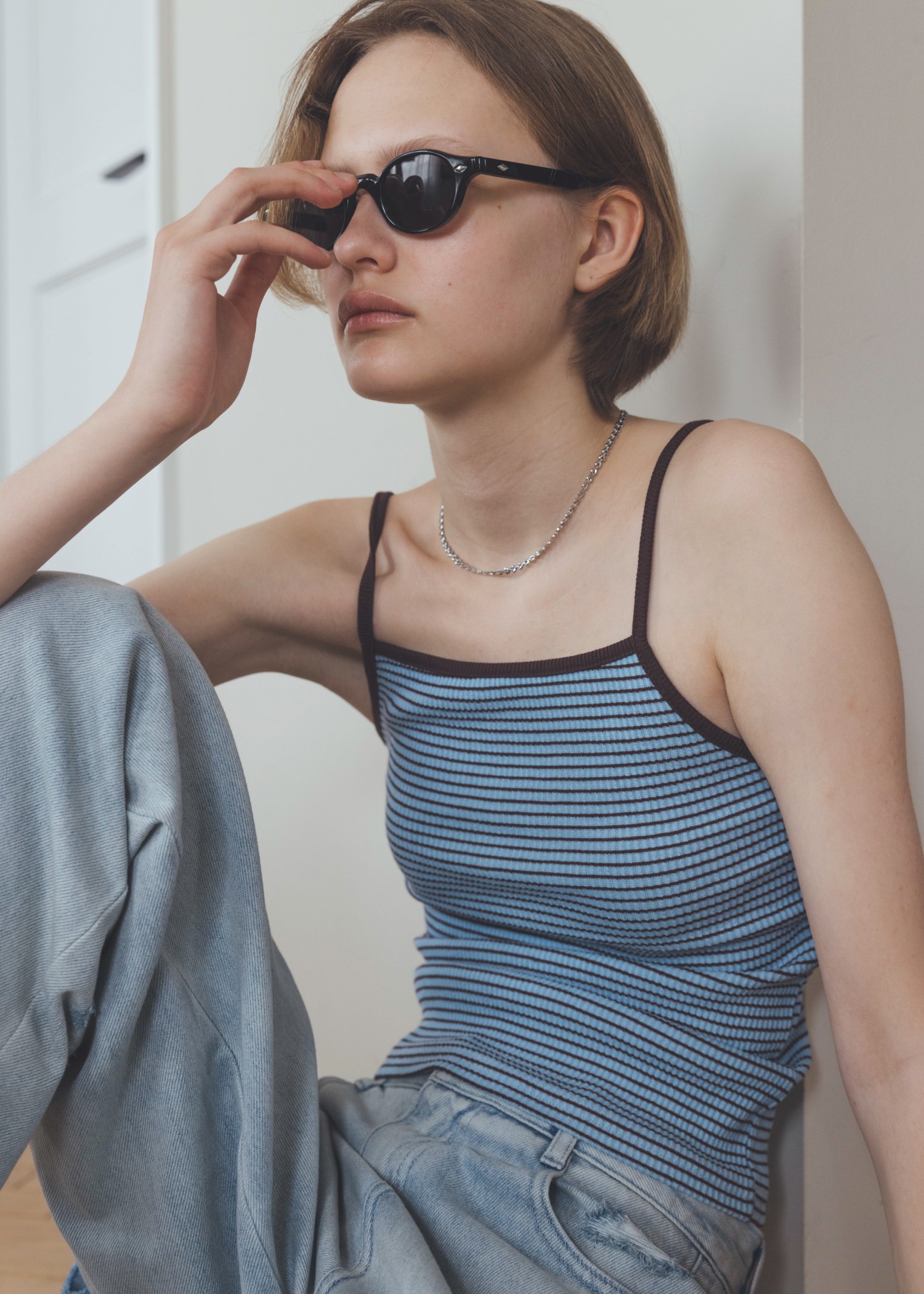 border bi color camisole