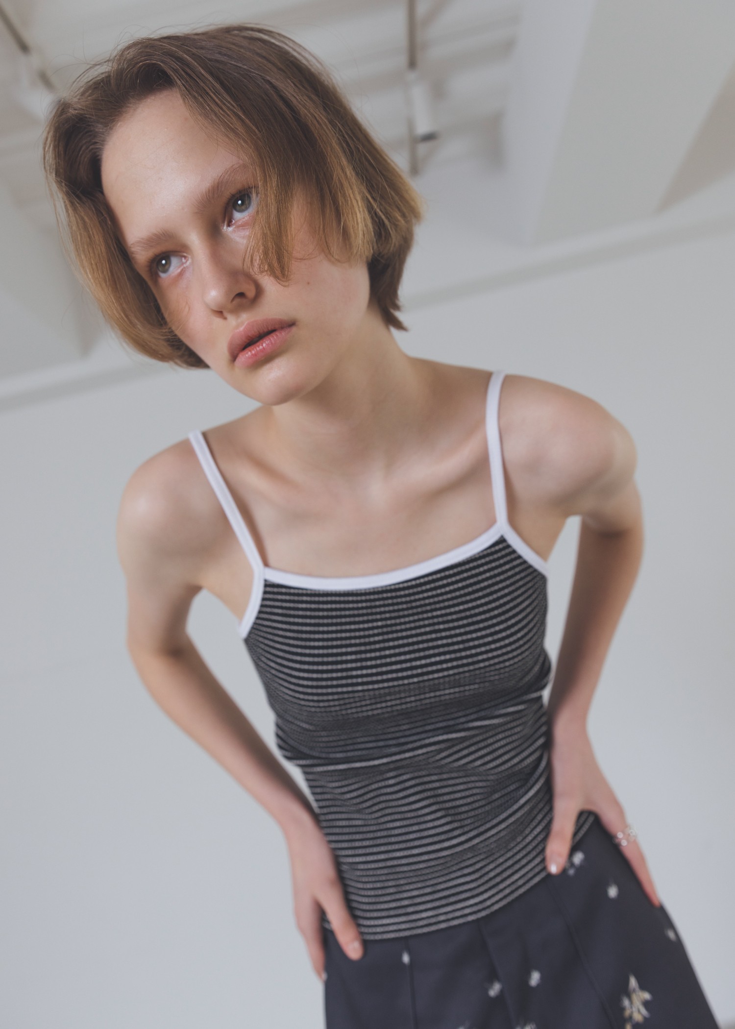 border bi color camisole