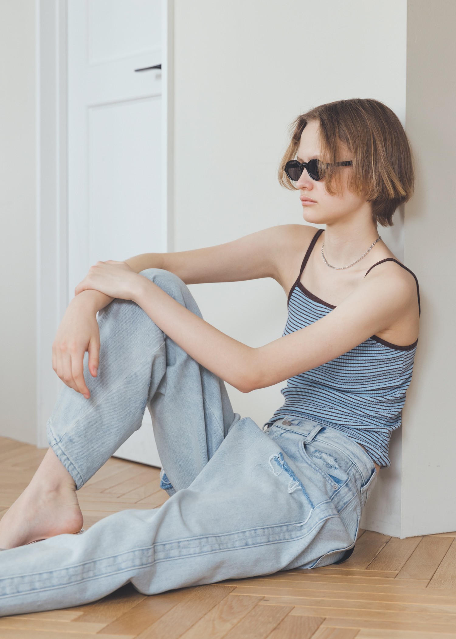 border bi color camisole