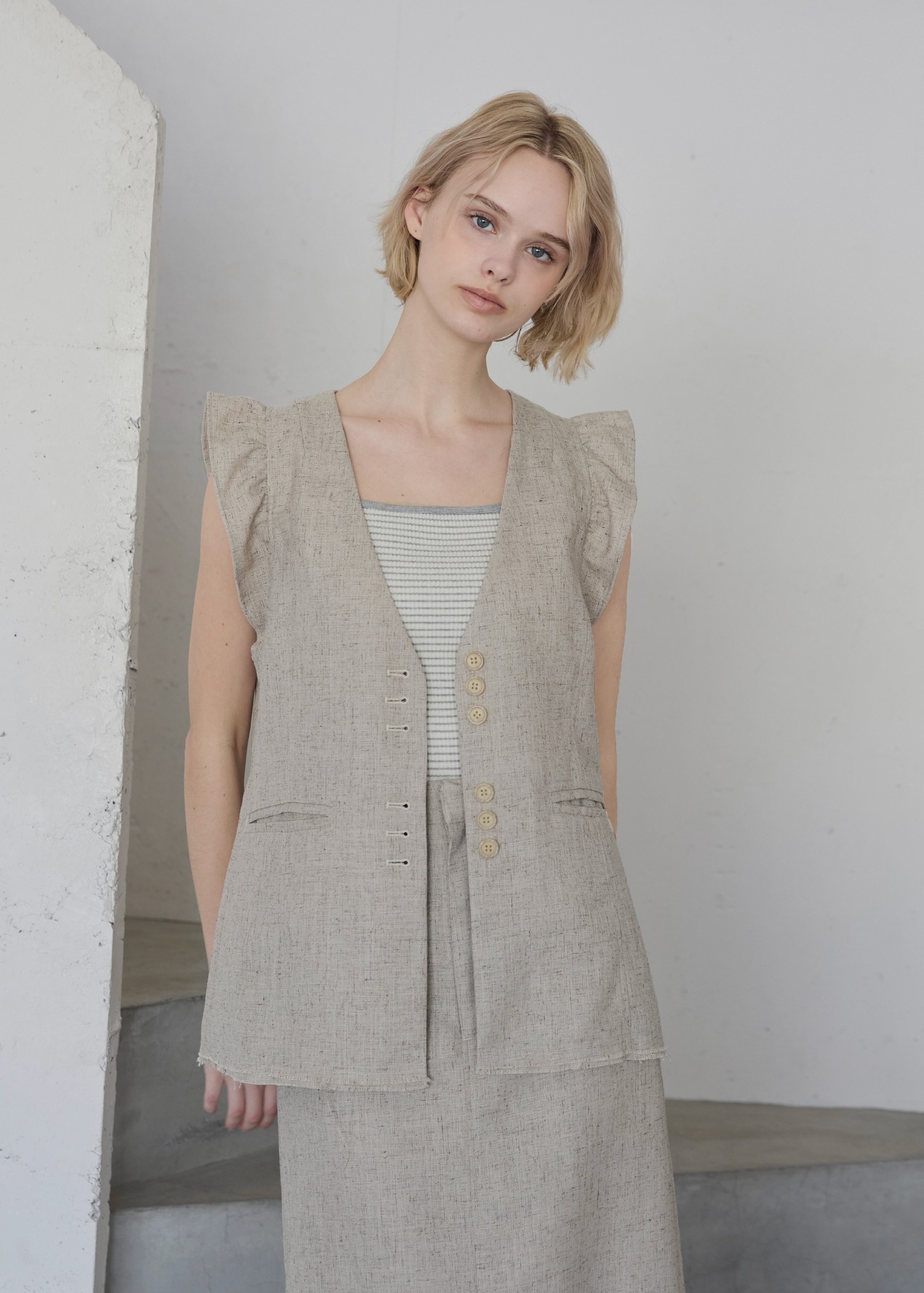 border bi color camisole