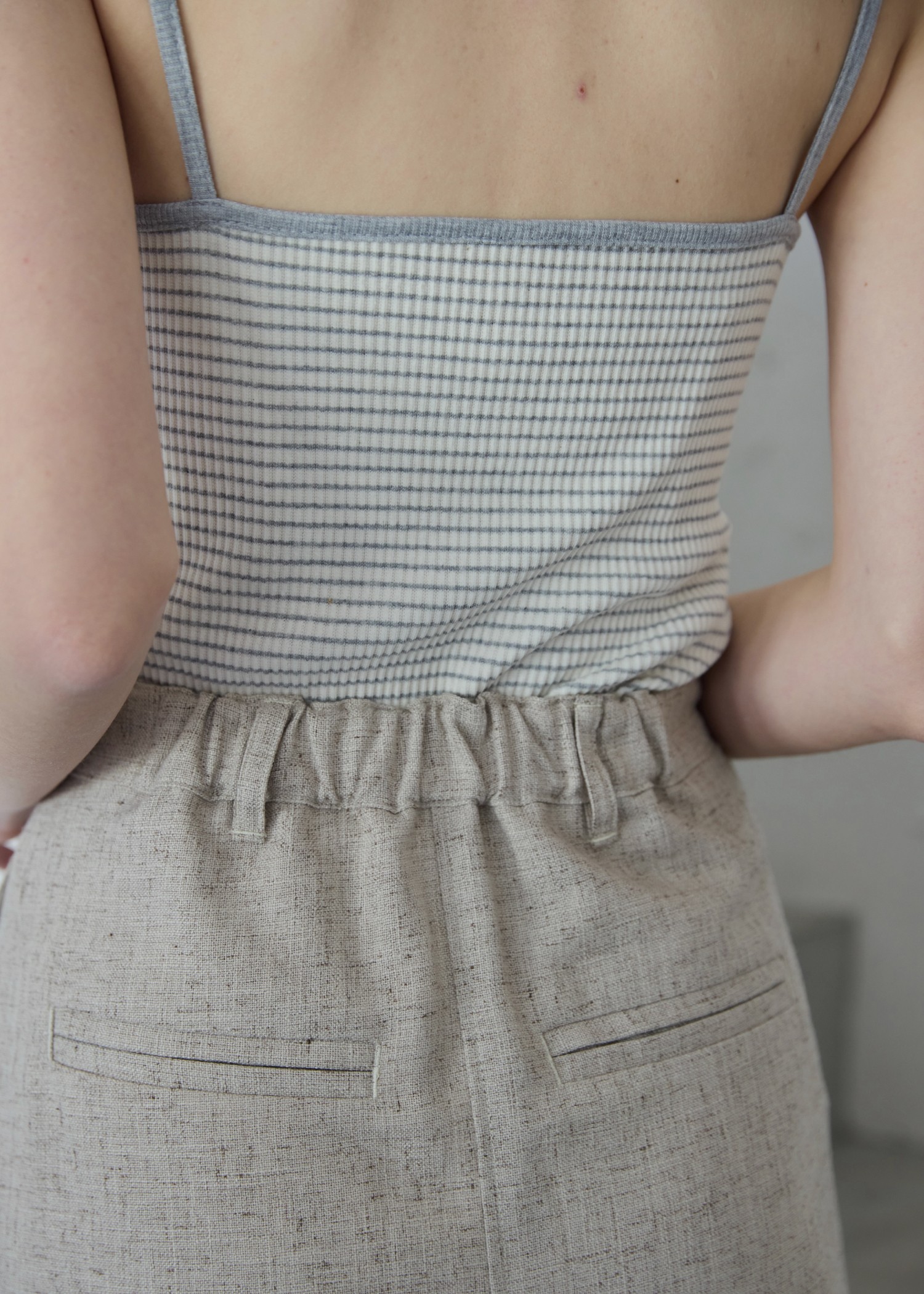 border bi color camisole