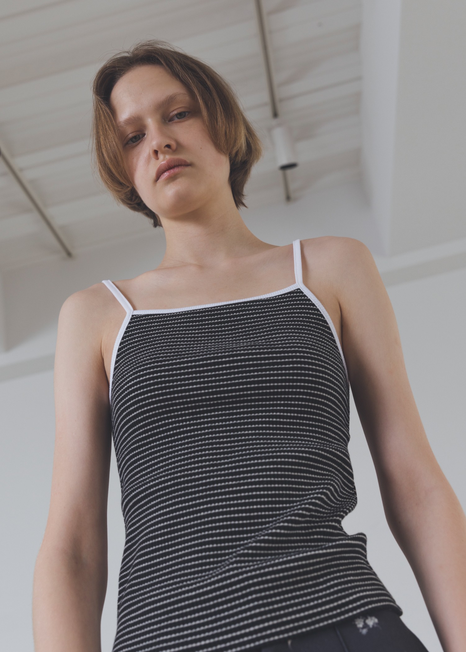 border bi color camisole