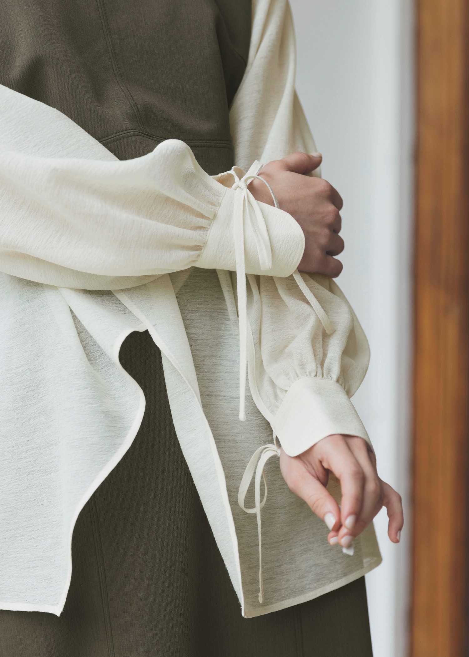 asymmetry layered sheer BL