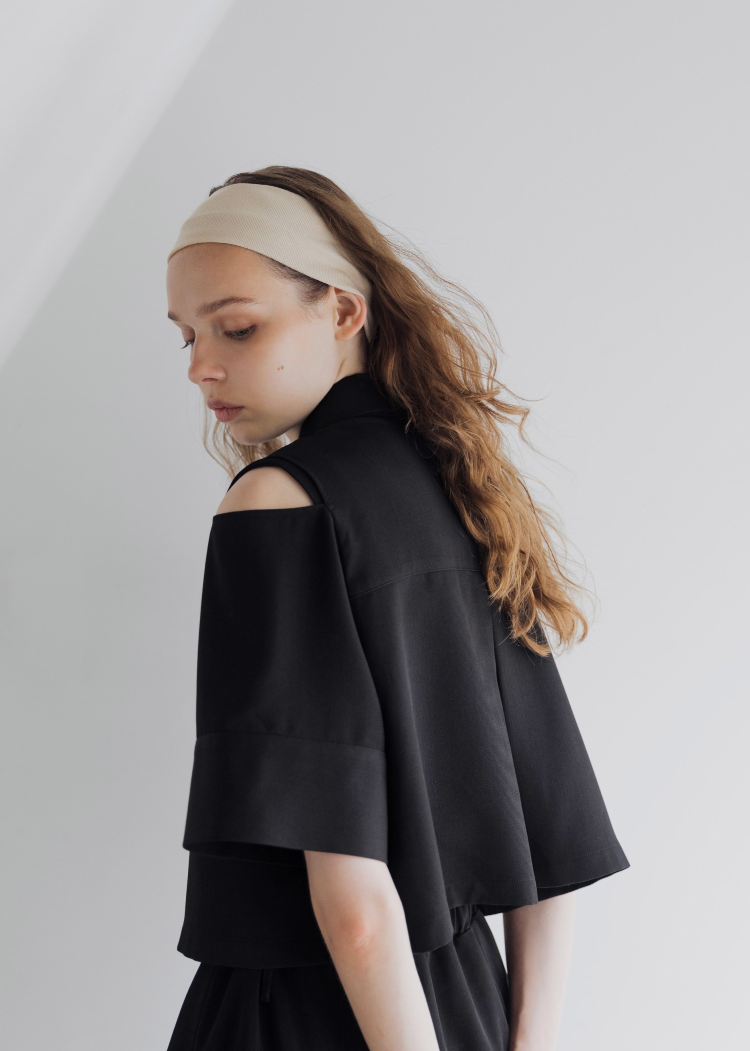 shoulder open short birdseye SH