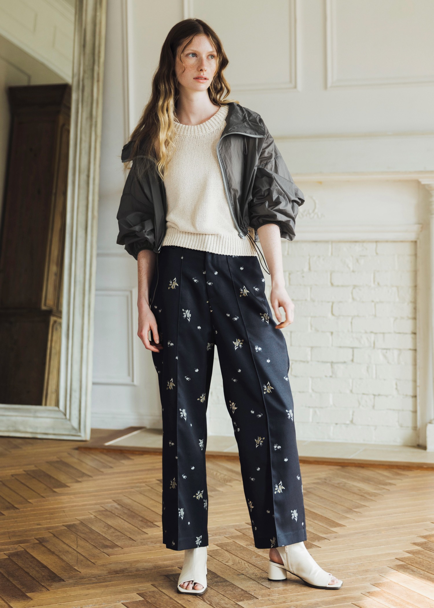 sheer nylon drawstring tops