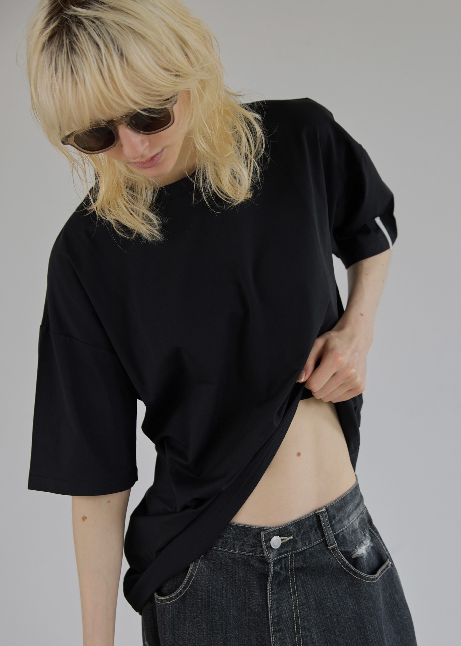 cool touch over size T-shirt