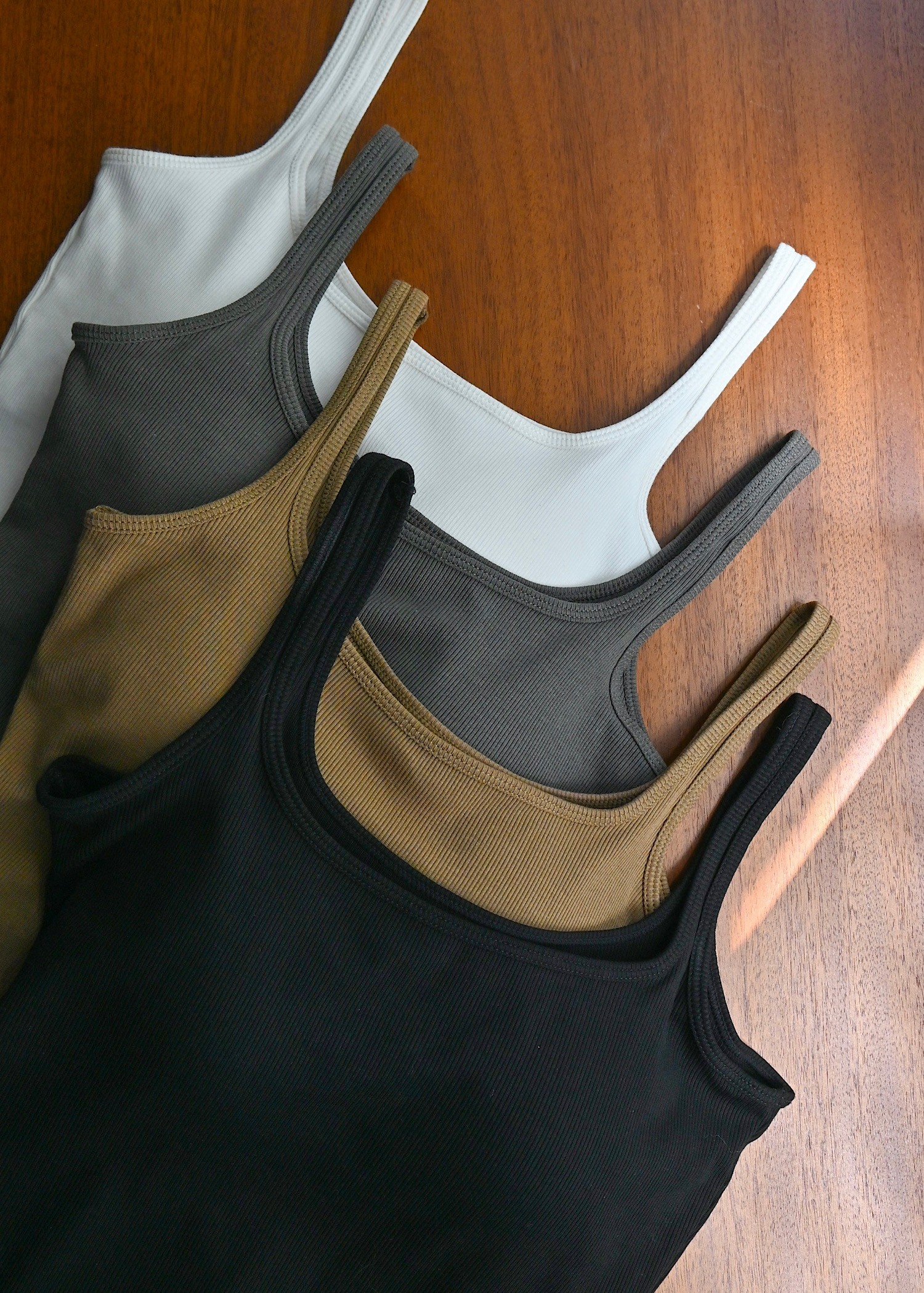 narrow shoulder cup in cami tank