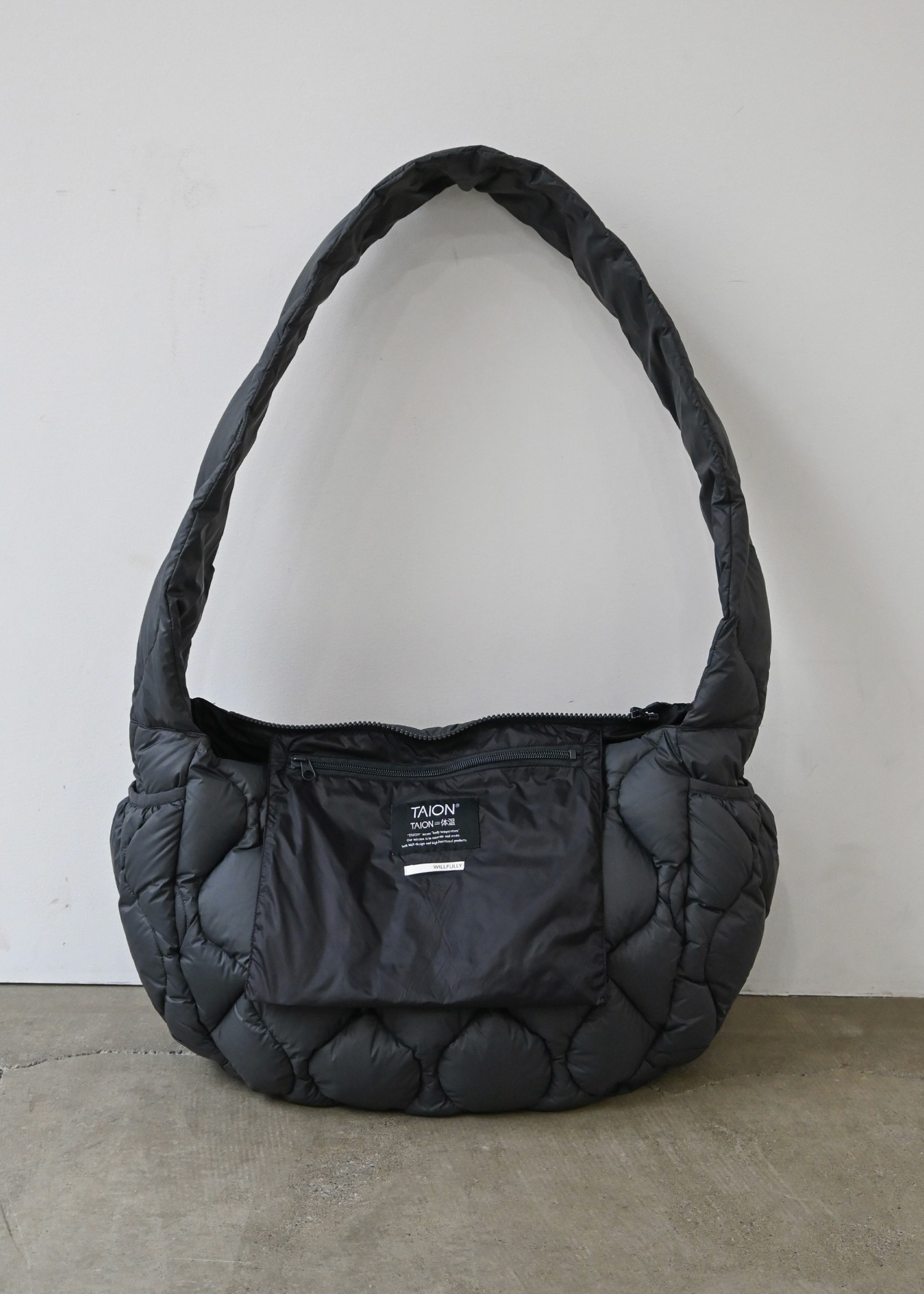 【TAION × WILLFULLY】quilting shoulder down bag