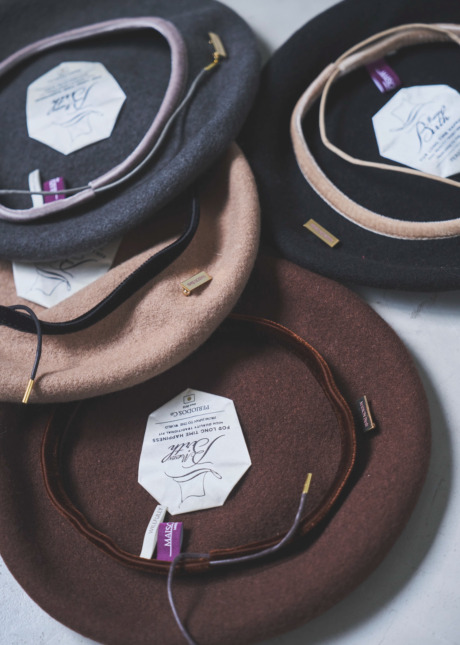 【MAISON Birth × WILLFULLY】VELWOOL LIGHT BERET