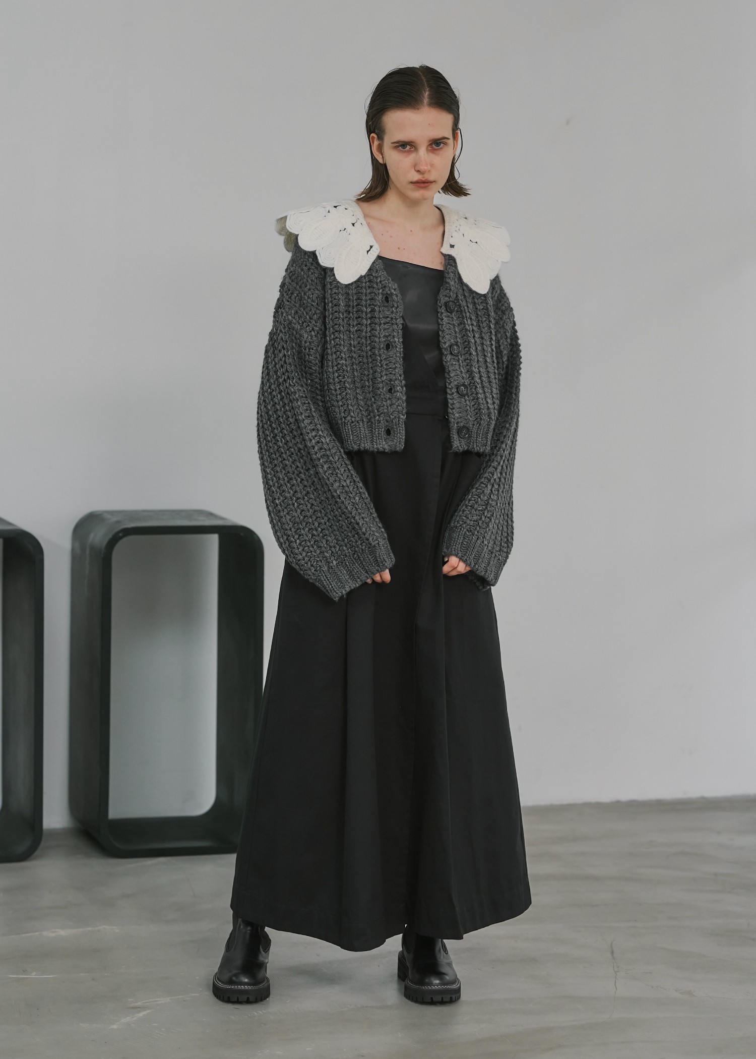 今だけ価格Cocoon Sleeve Wholegarment knit Cocoon Sleeve Wholegarment knit – L'AUBE BLANC