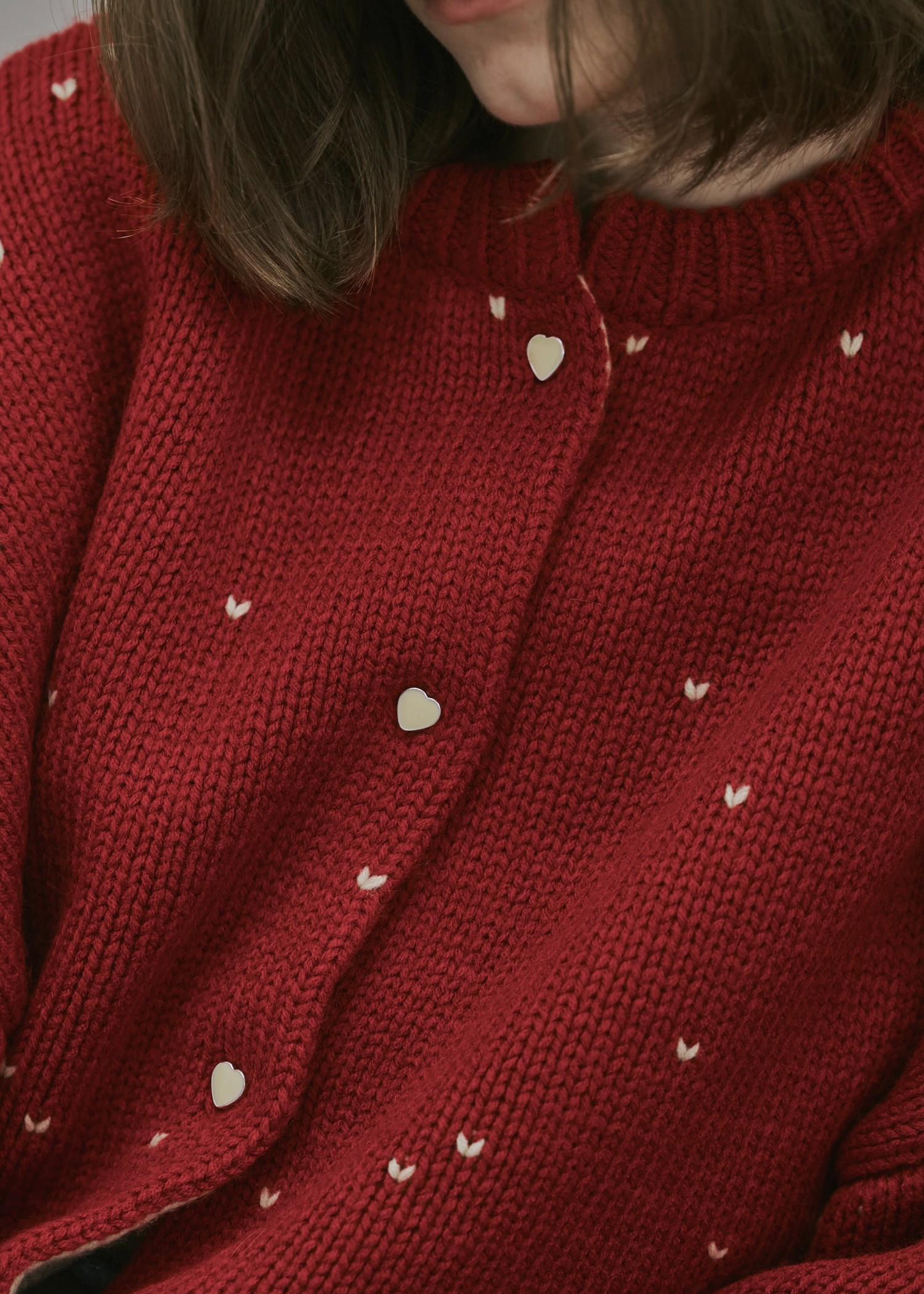 トップス willfully heart dot jacquard WILLFULLY official web store（ウィルフリーコウシキツウハン