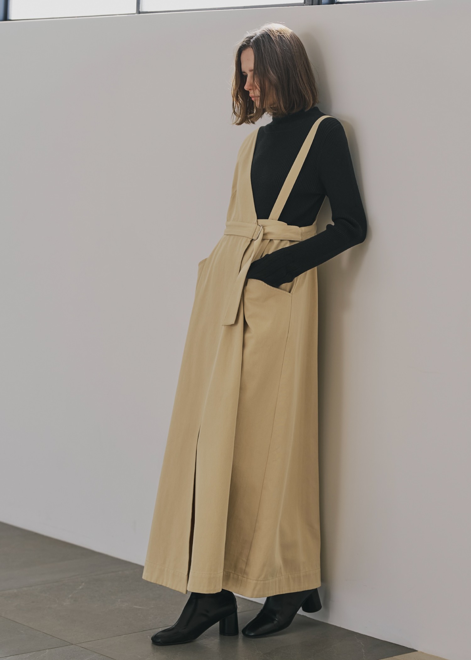 one shoulder twill OP