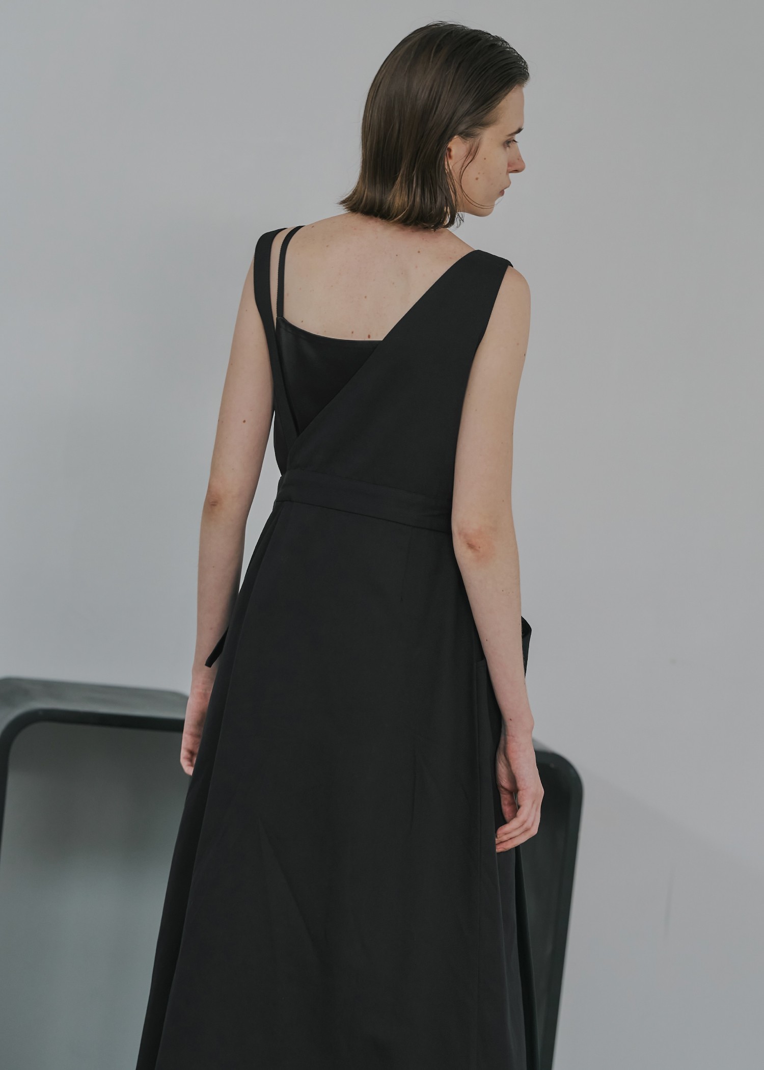 one shoulder twill OP