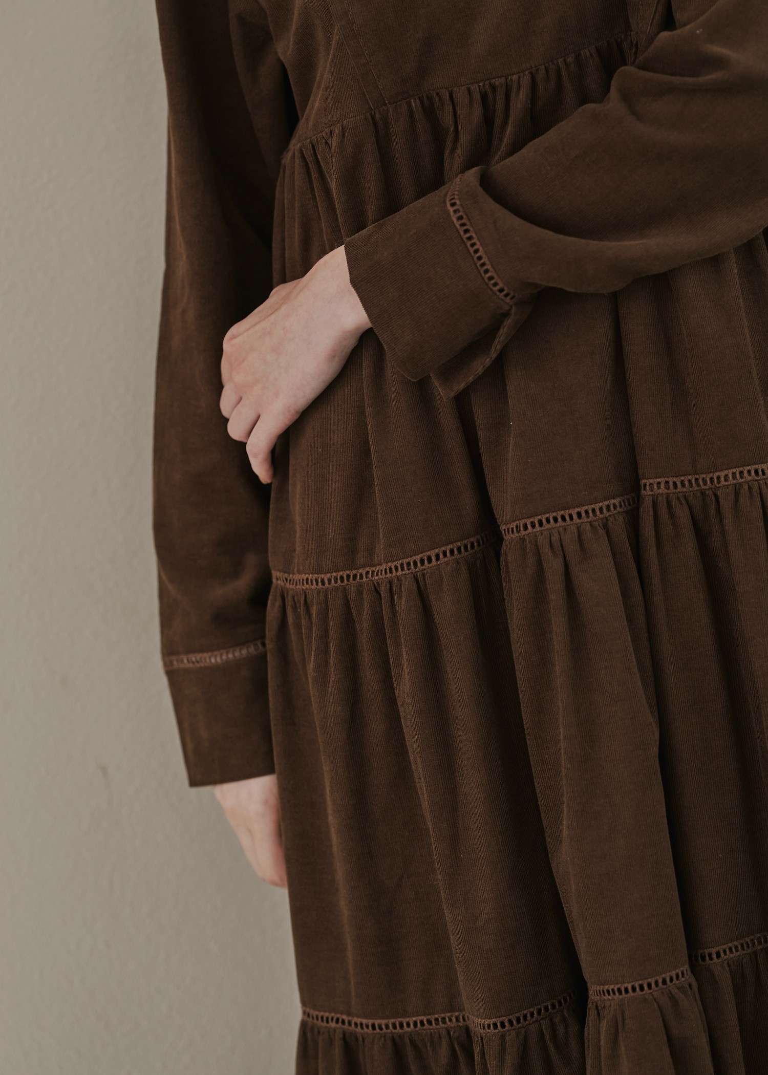 corduroy 2way tiered OP