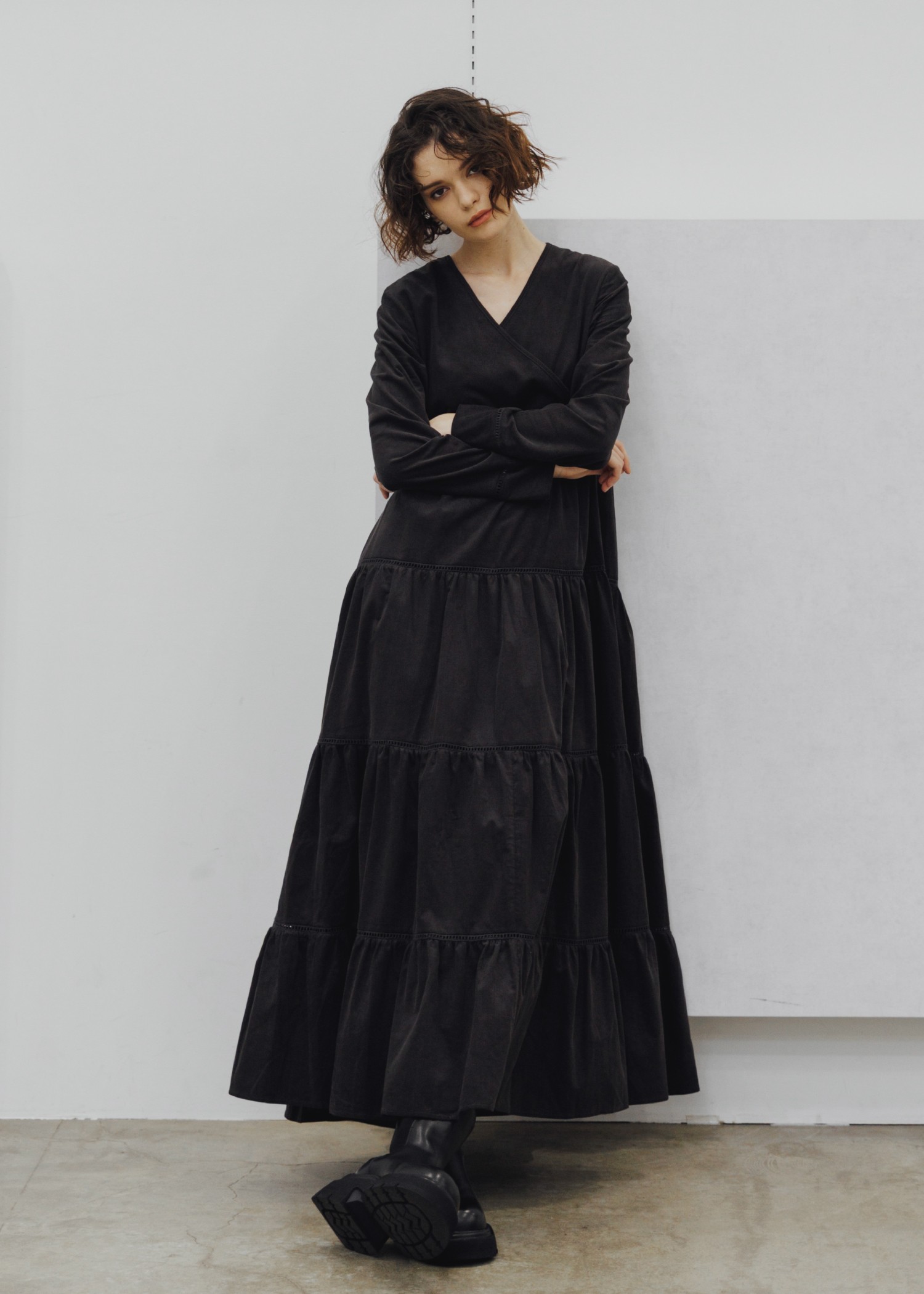 corduroy 2way tiered OP