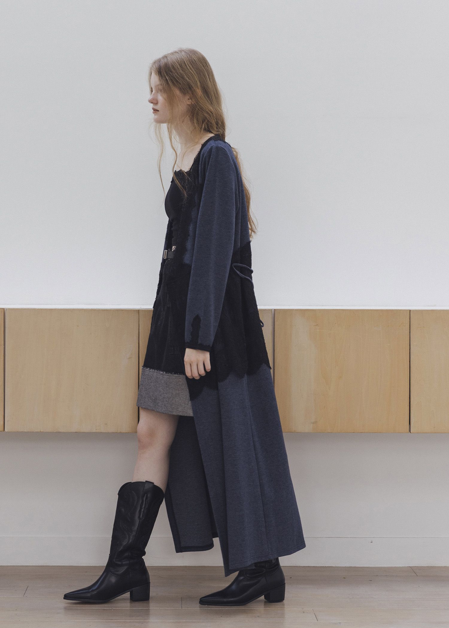 cachecoeur multi lace sweat OP