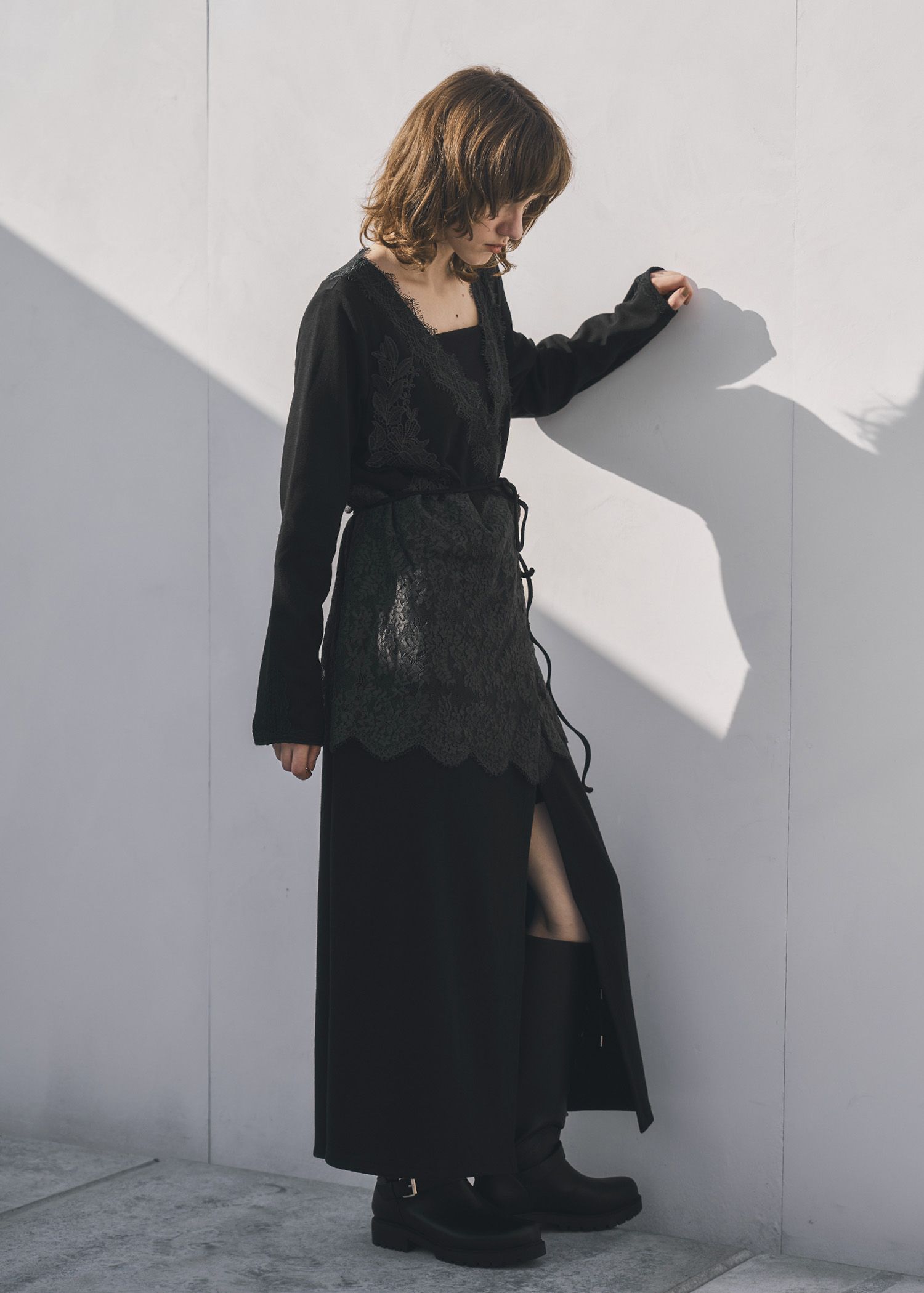 cachecoeur multi lace sweat OP