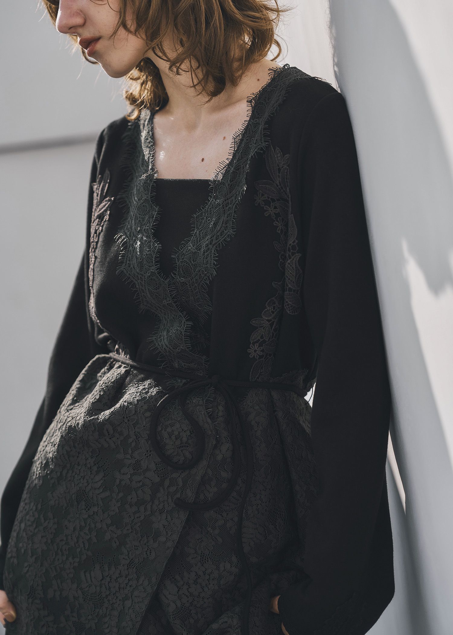 cachecoeur multi lace sweat OP