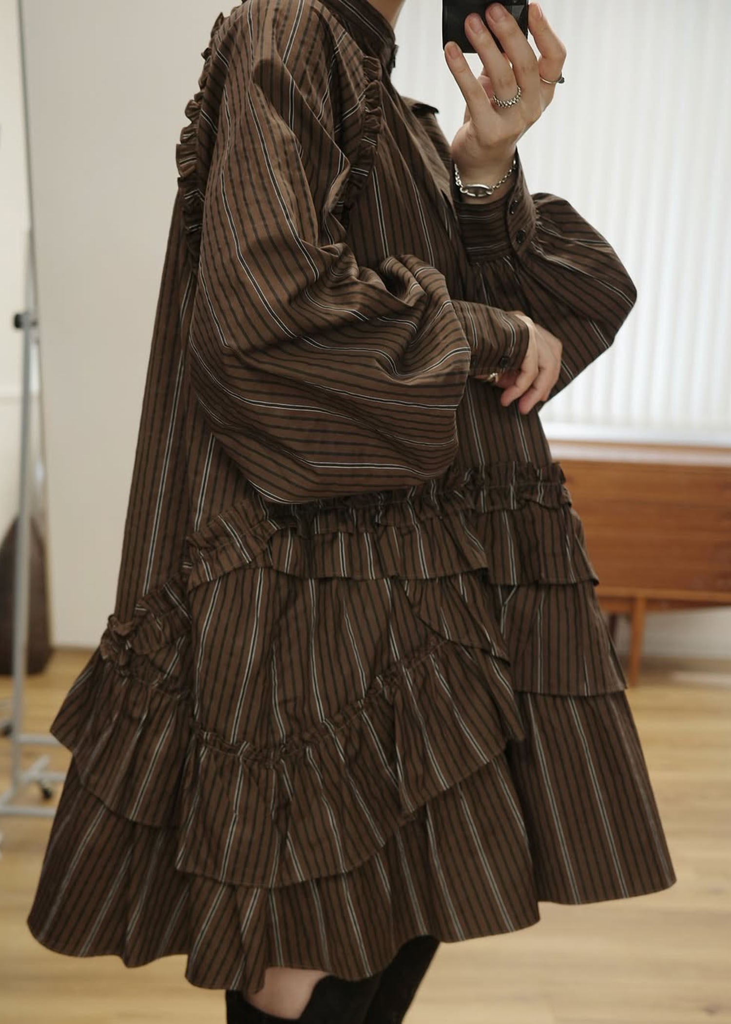 asymmetry hem tiered medium OP