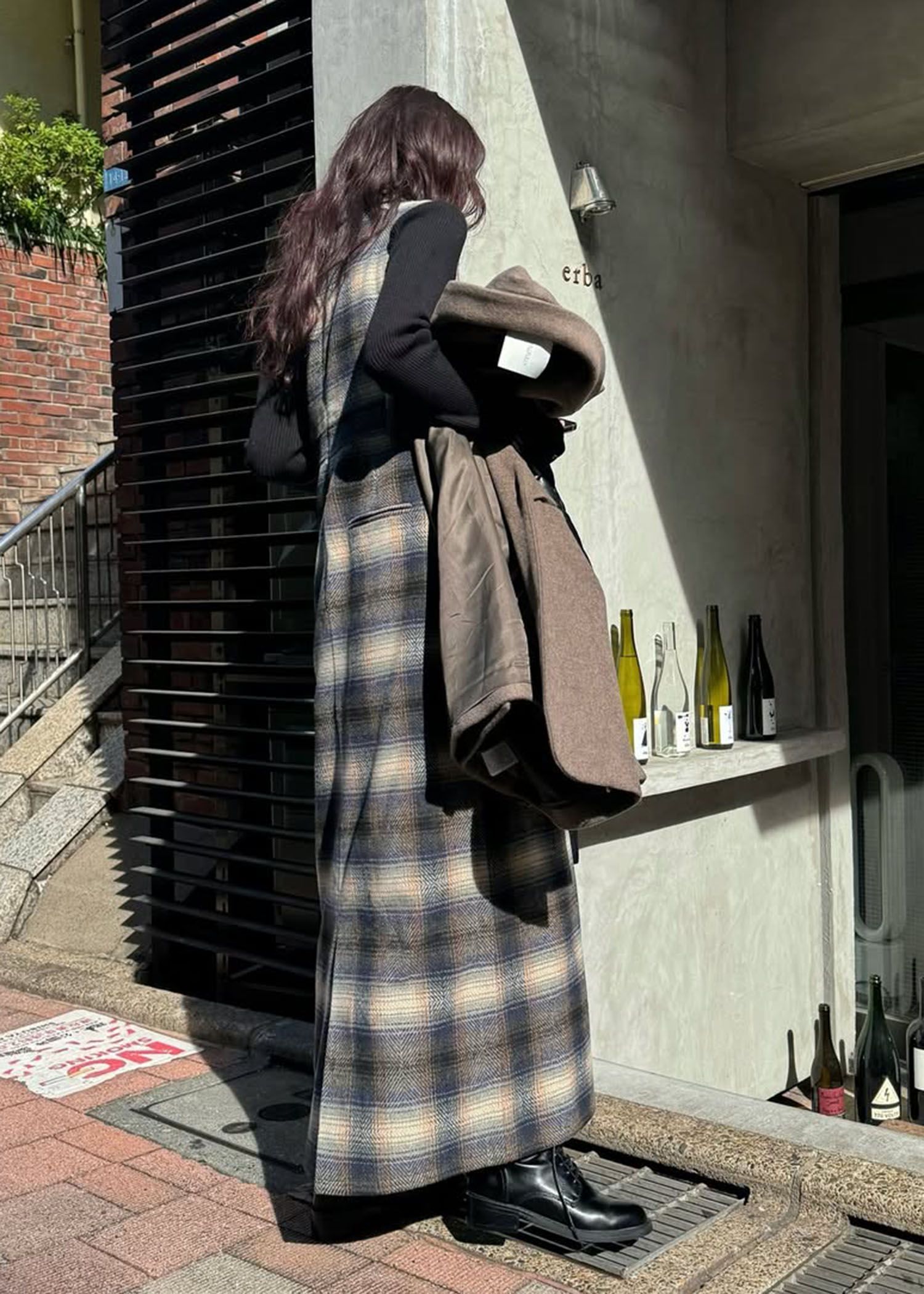 tailored collar no sleeve check OP