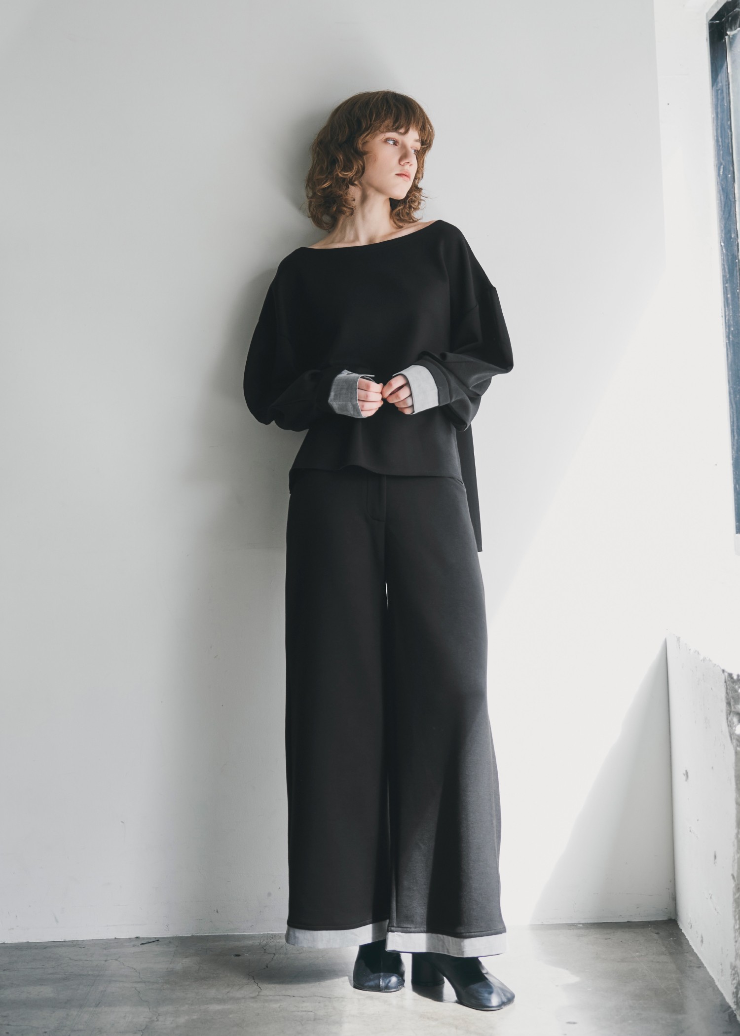 layered woven ponte PT