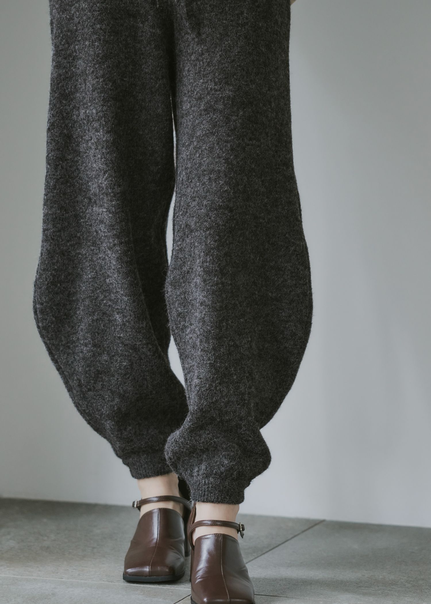 oversized knit jogger PT
