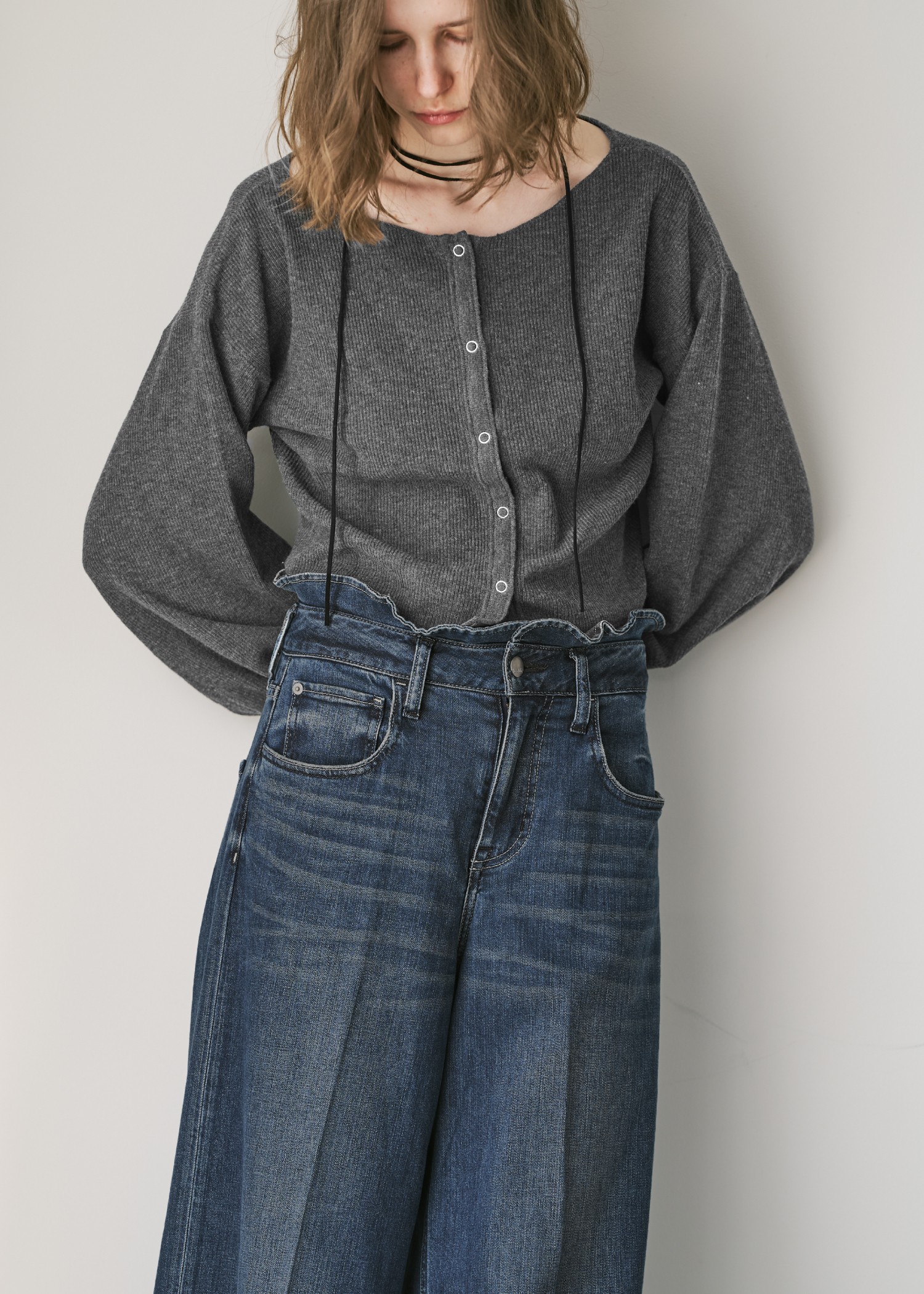 willfully デニム　ワイドパンツ WILLFULLY official web store（ウィルフリーコウシキツウハン
