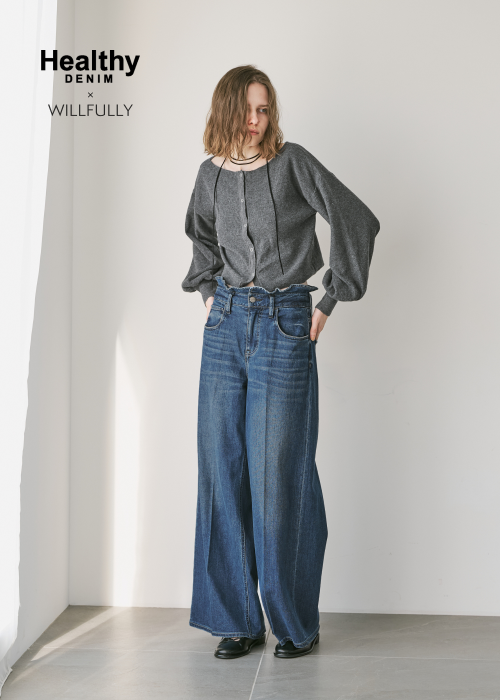 【人気】新品未使用willfully ウィルフリー　ストレートデニム 楽天市場】美品 willfully ウィルフリー パンツ M コットン100
