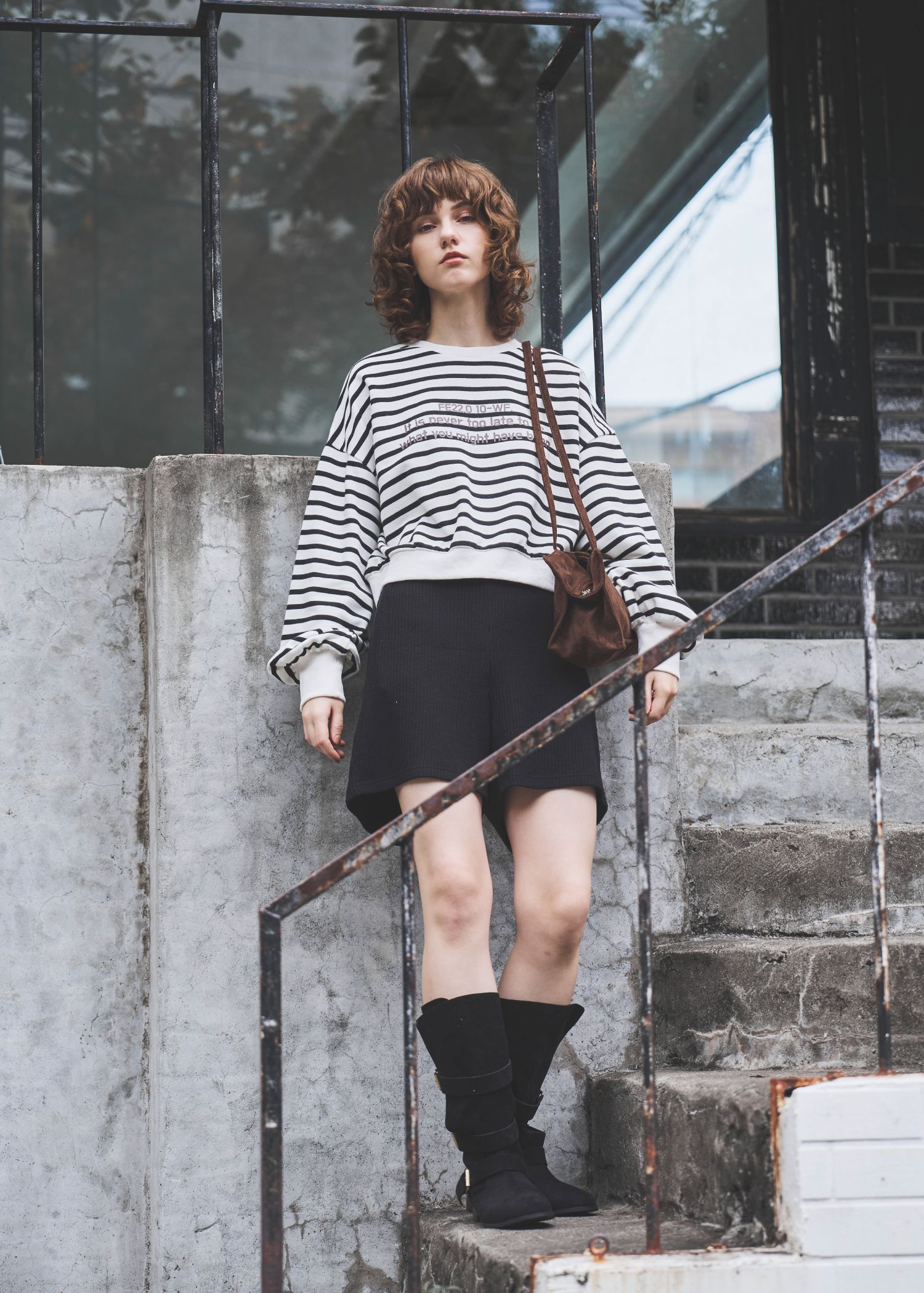 pocket piece name brushed rib S/PT