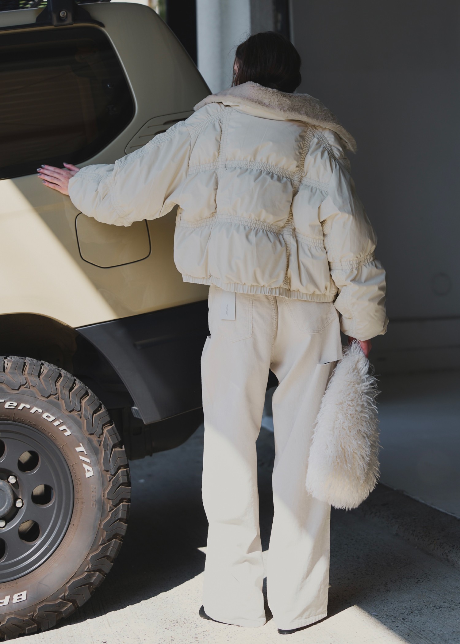 corduroy loose asymmetry notch PT