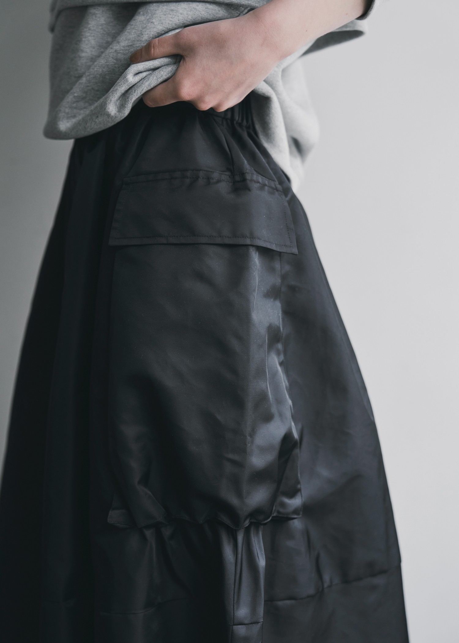 hem embroidery work pocket nylon SK