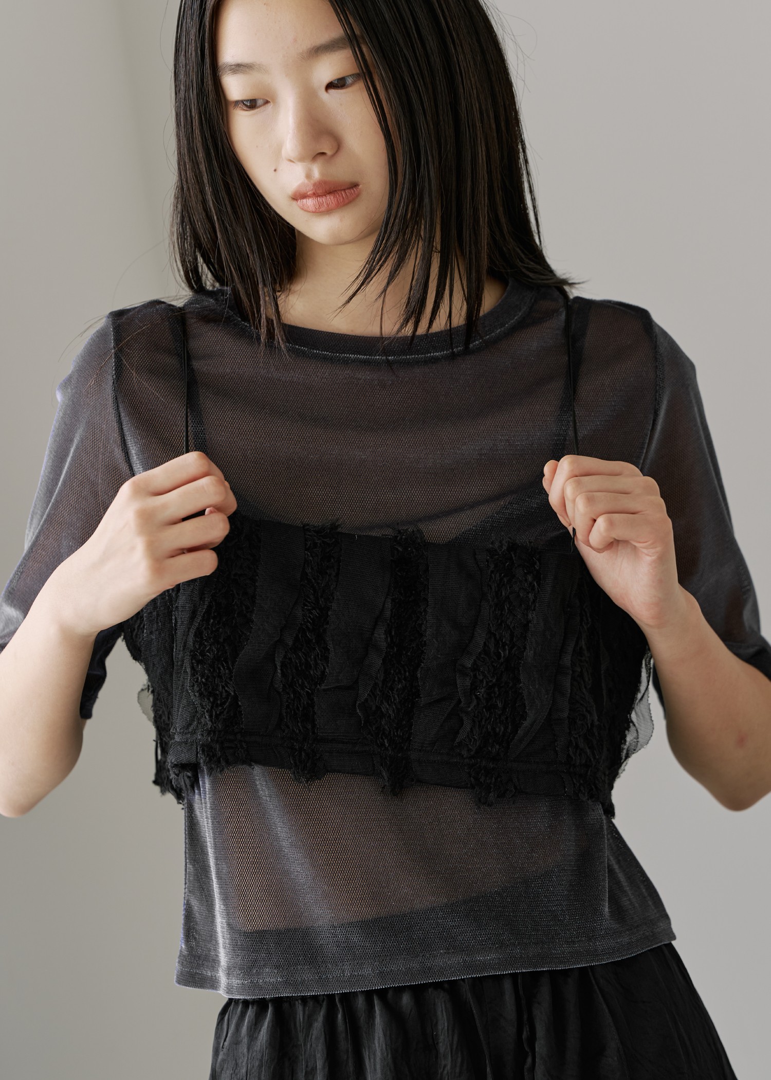 ウィルフリー willfully 24AWフリルチュールニット WILLFULLY official web store（ウィルフリーコウシキツウハン