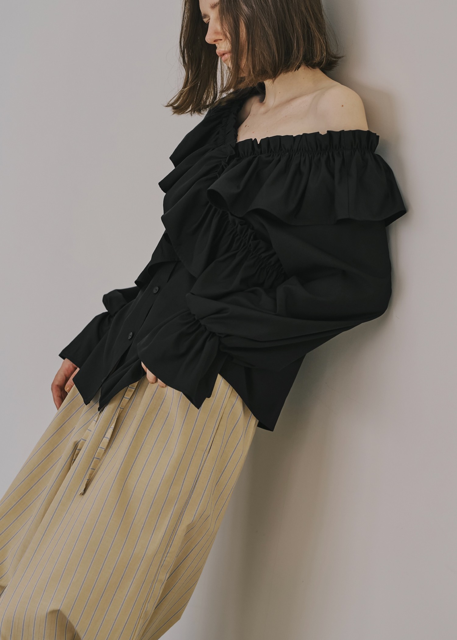 frill cross asymmetry BL