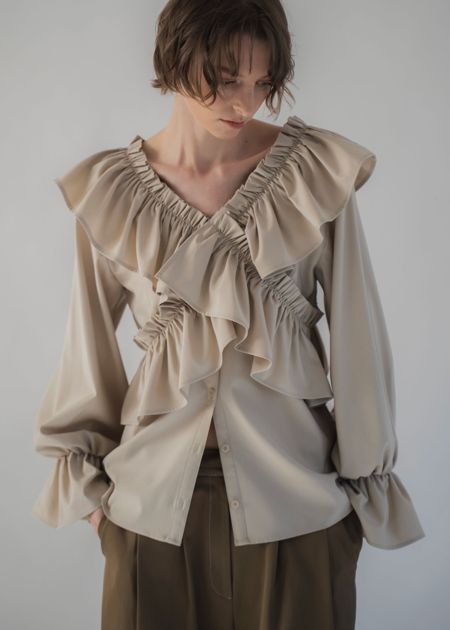 frill cross asymmetry BL