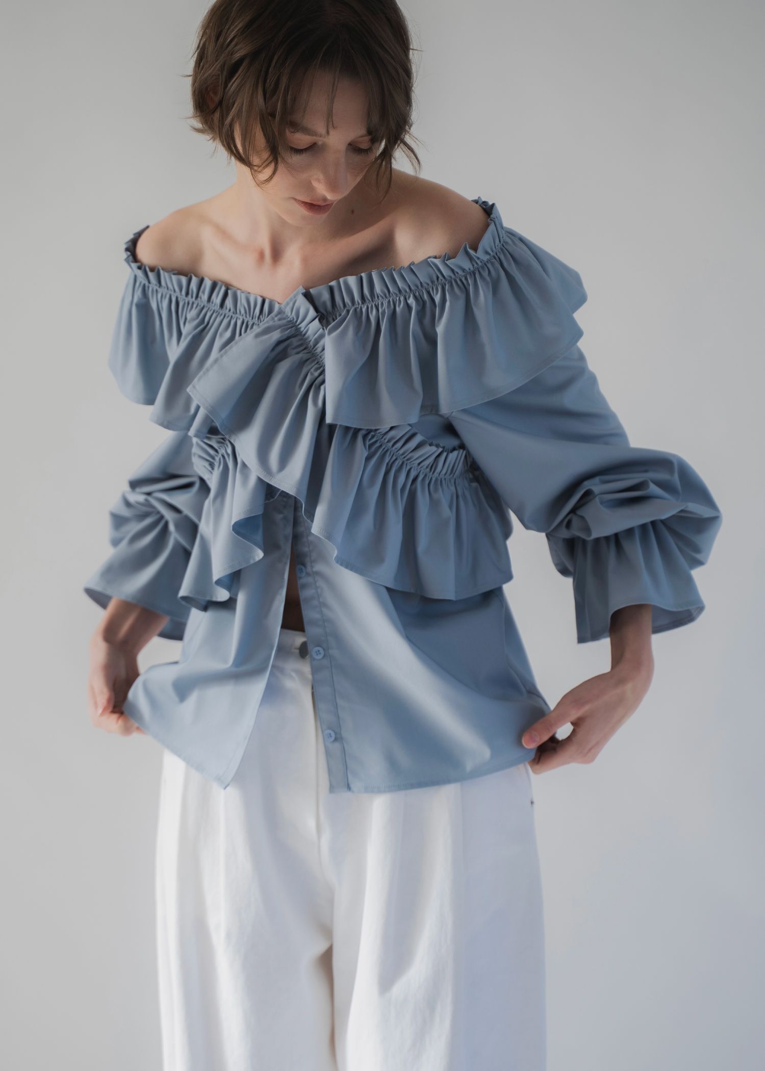 frill cross asymmetry BL