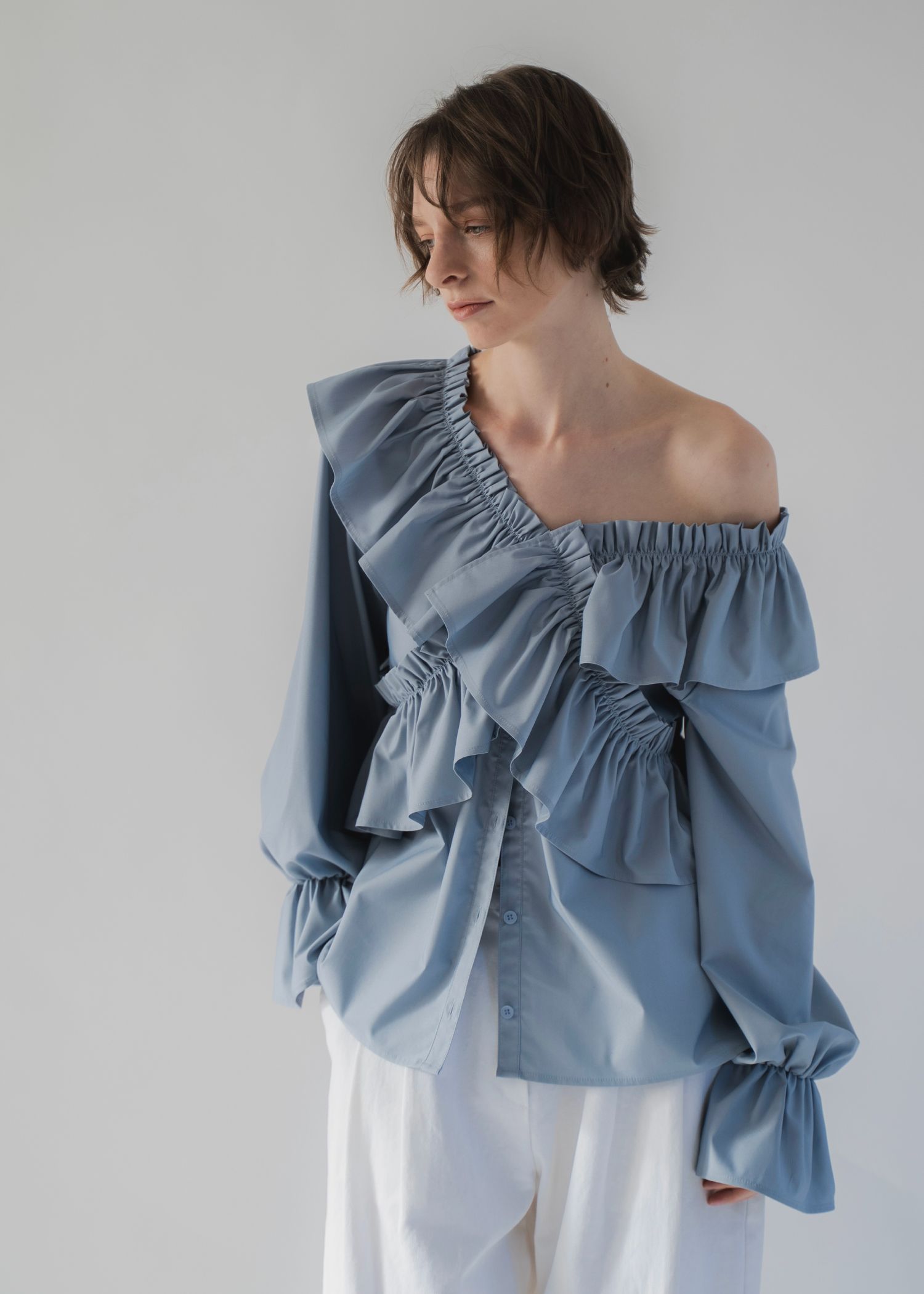 frill cross asymmetry BL