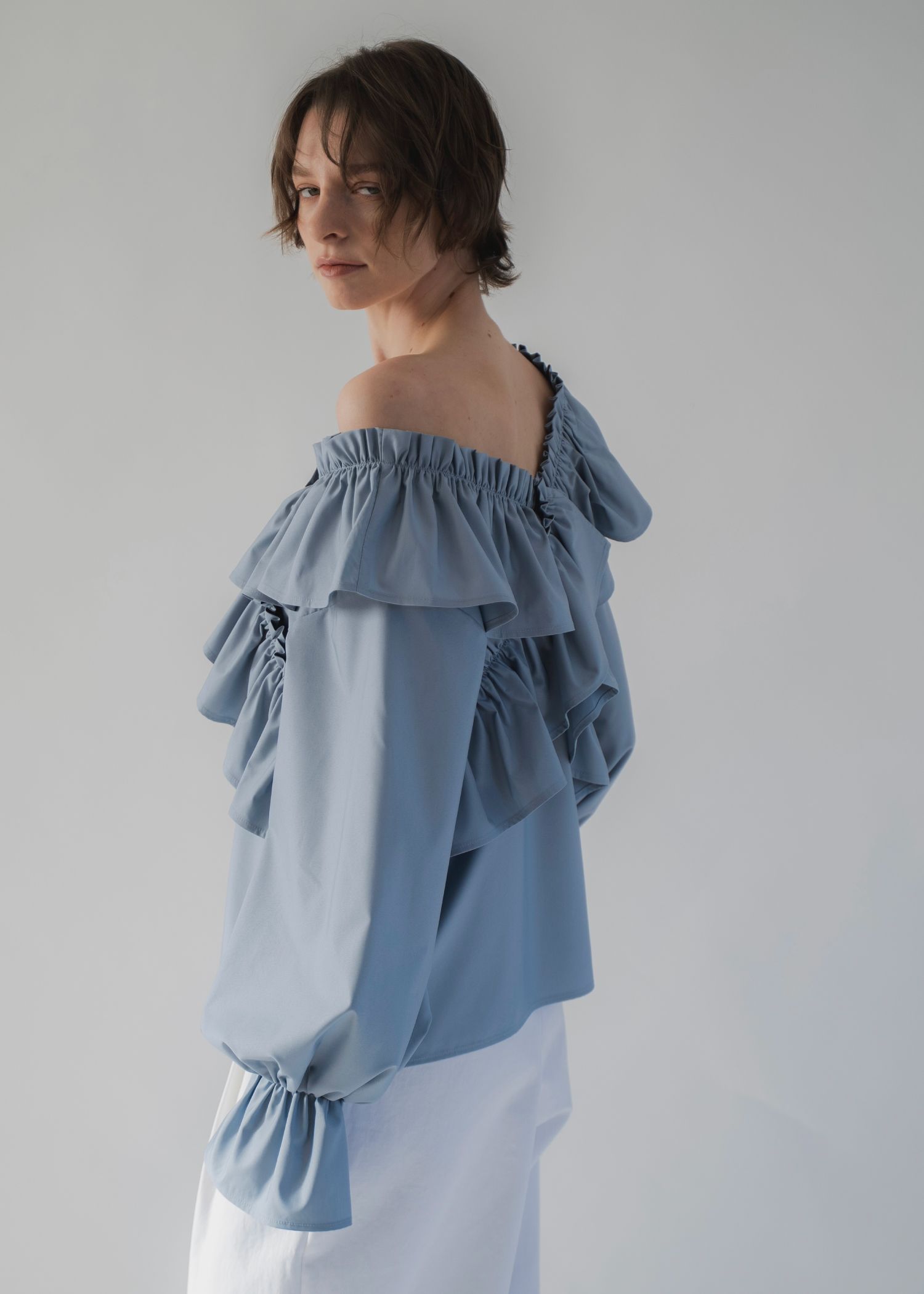 frill cross asymmetry BL