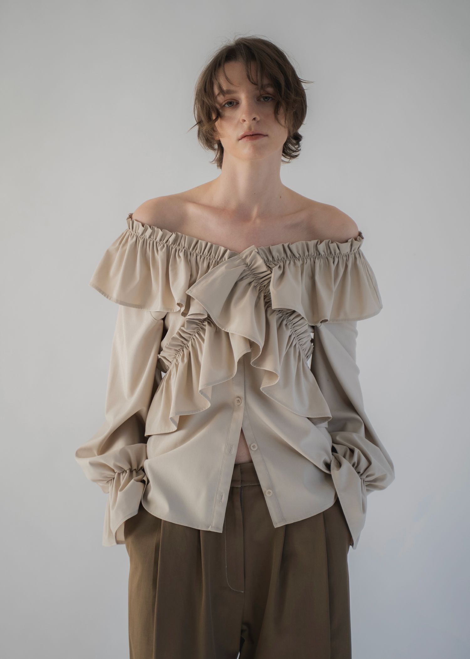 frill cross asymmetry BL