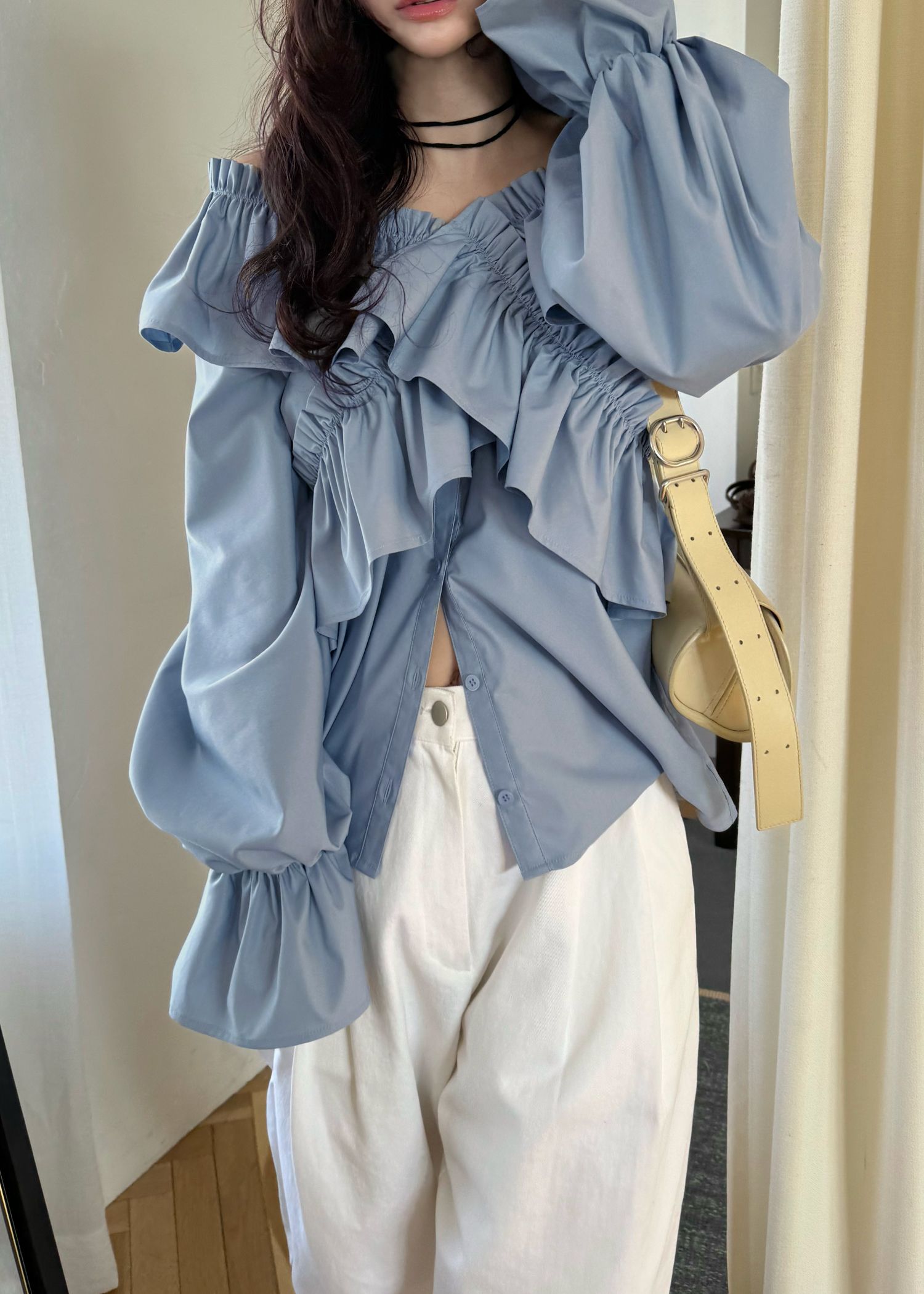 ゆ*ま様 新品　willfully frill cross asymmetry WILLFULLY official web store（ウィルフリーコウシキツウハン）商品