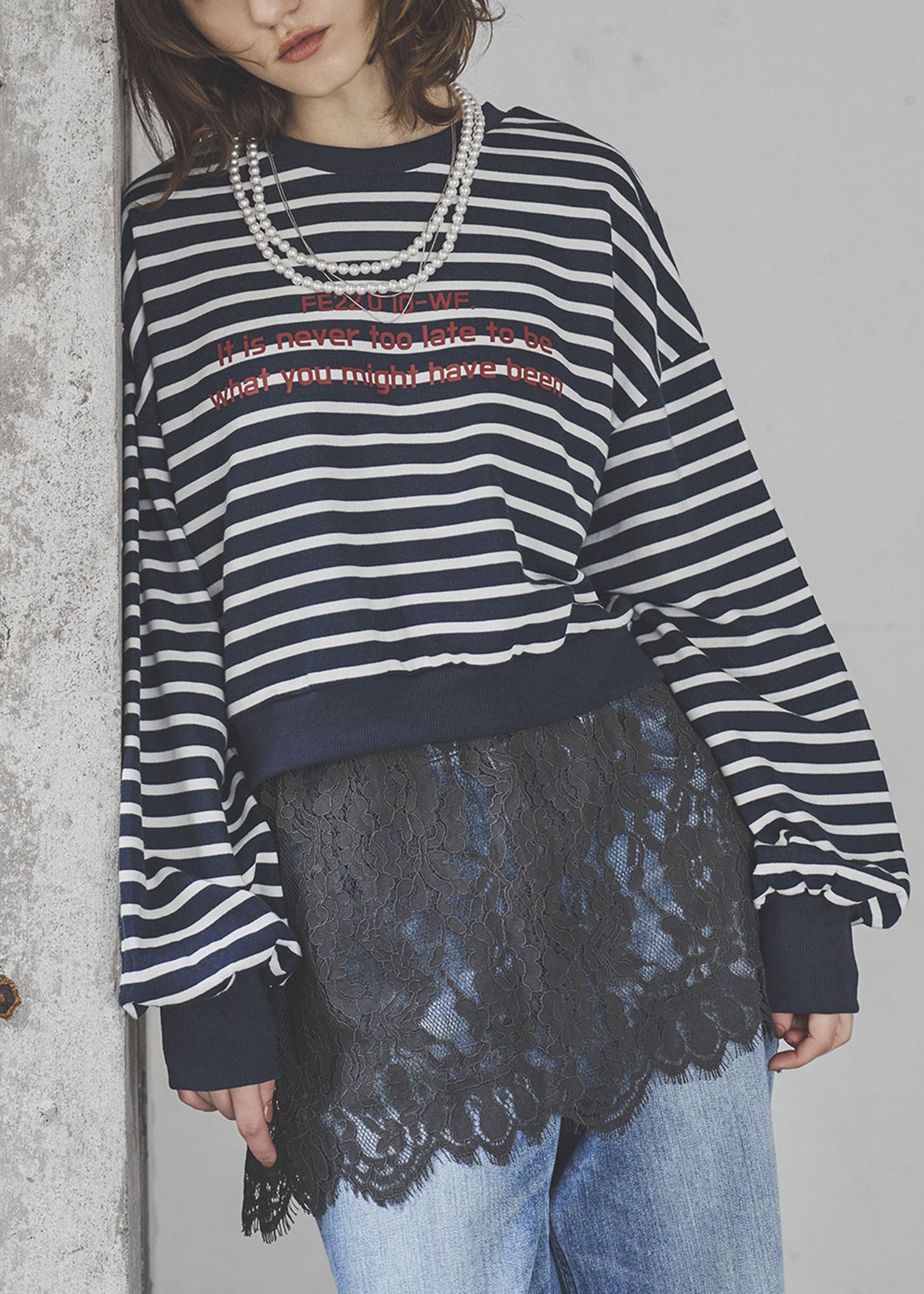 ウィルフリー willfully ロゴタグスウェット WILLFULLY official web store（ウィルフリーコウシキツウハン